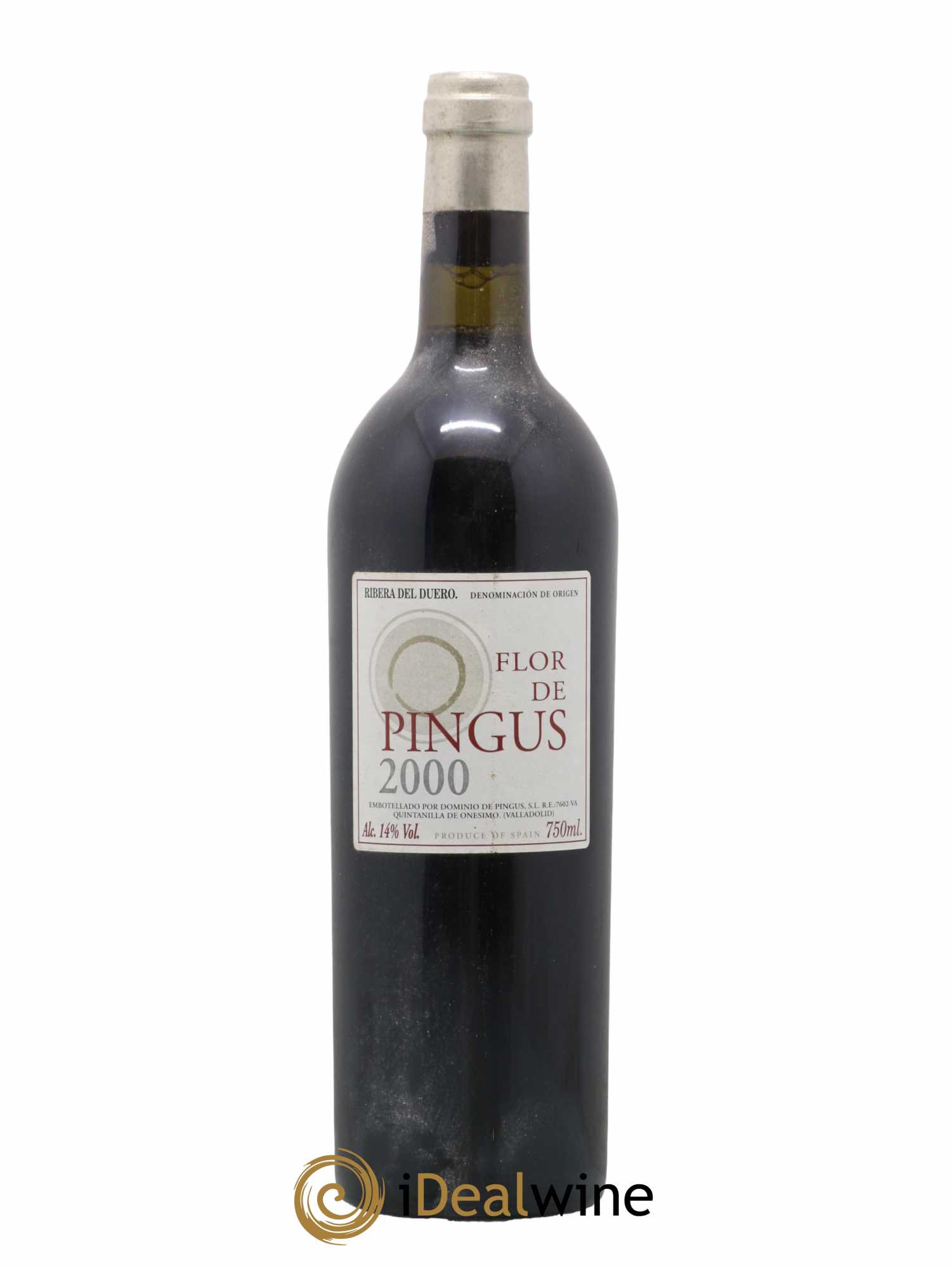 Ribera Del Duero Flor de Pingus Dominio de Pingus - Peter Sisseck 2000 - Lot de 1 bouteille - 0