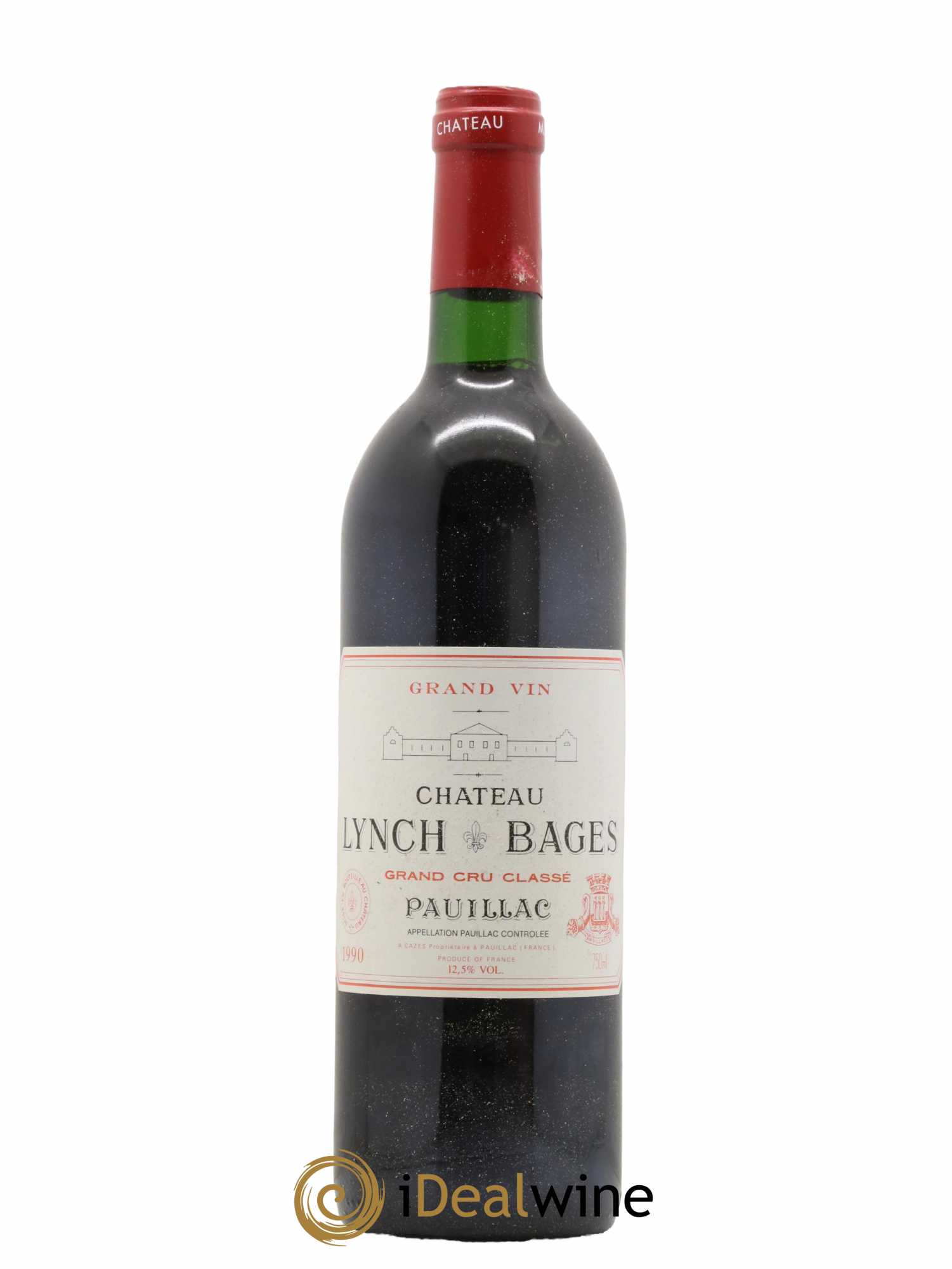 Château Lynch Bages 5ème Grand Cru Classé 1990 - Lot de 1 bouteille - 0