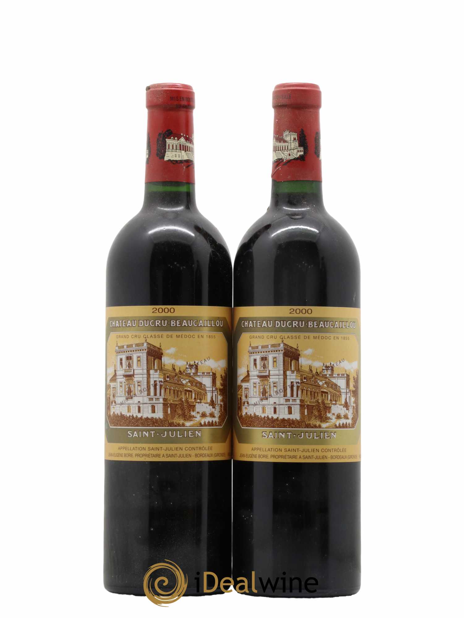 Château Ducru Beaucaillou 2ème Grand Cru Classé 2000 - Lot de 2 bouteilles - 0
