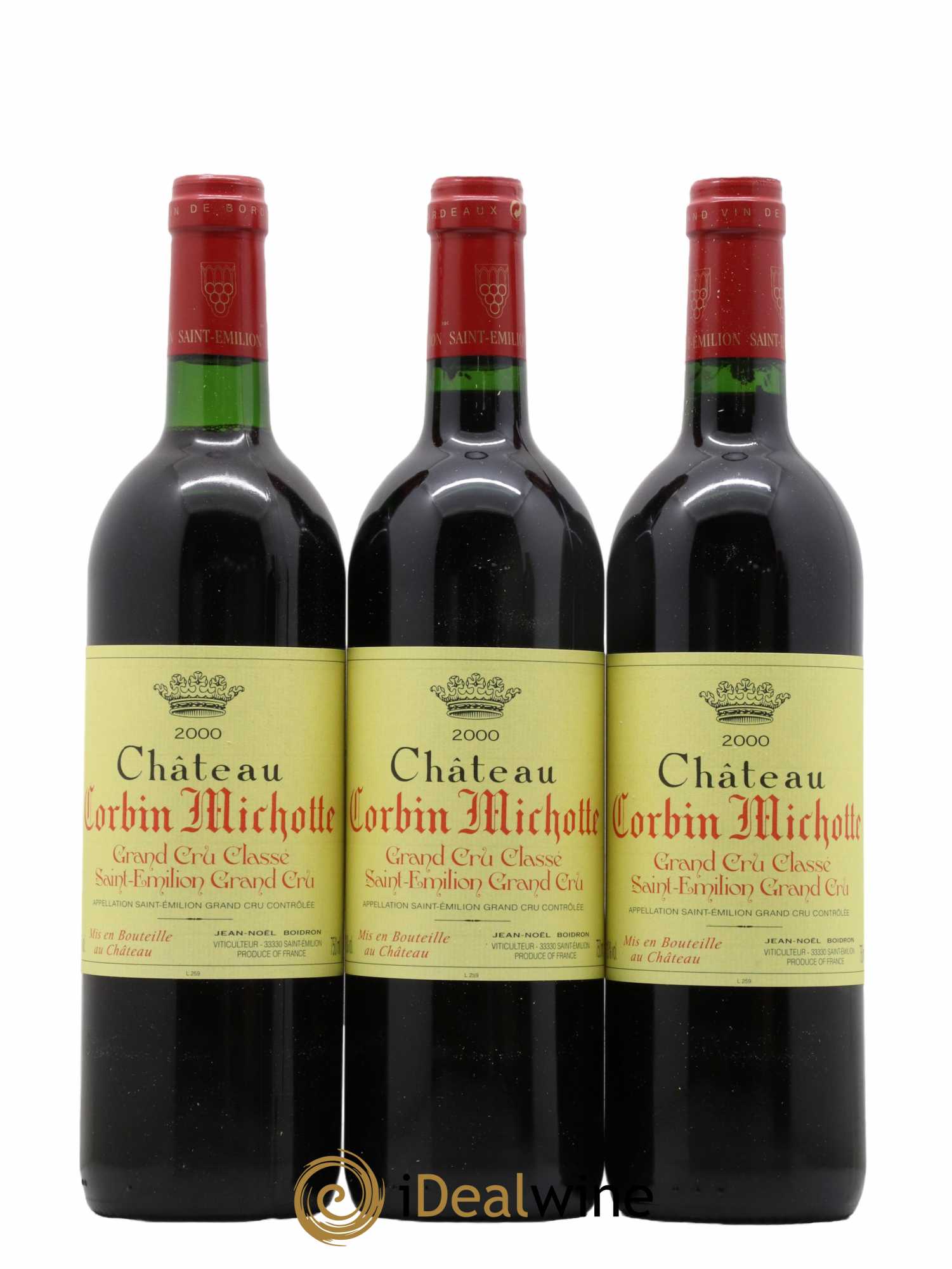 Château Corbin Michotte Grand Cru Classé 2000 - Lot of 12 bottles - 3