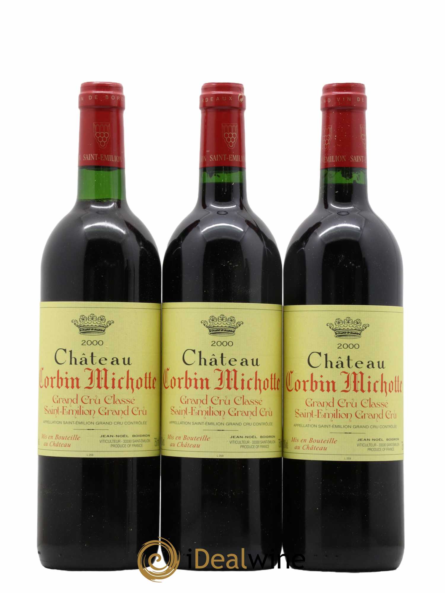 Château Corbin Michotte Grand Cru Classé 2000 - Lot of 12 bottles - 4