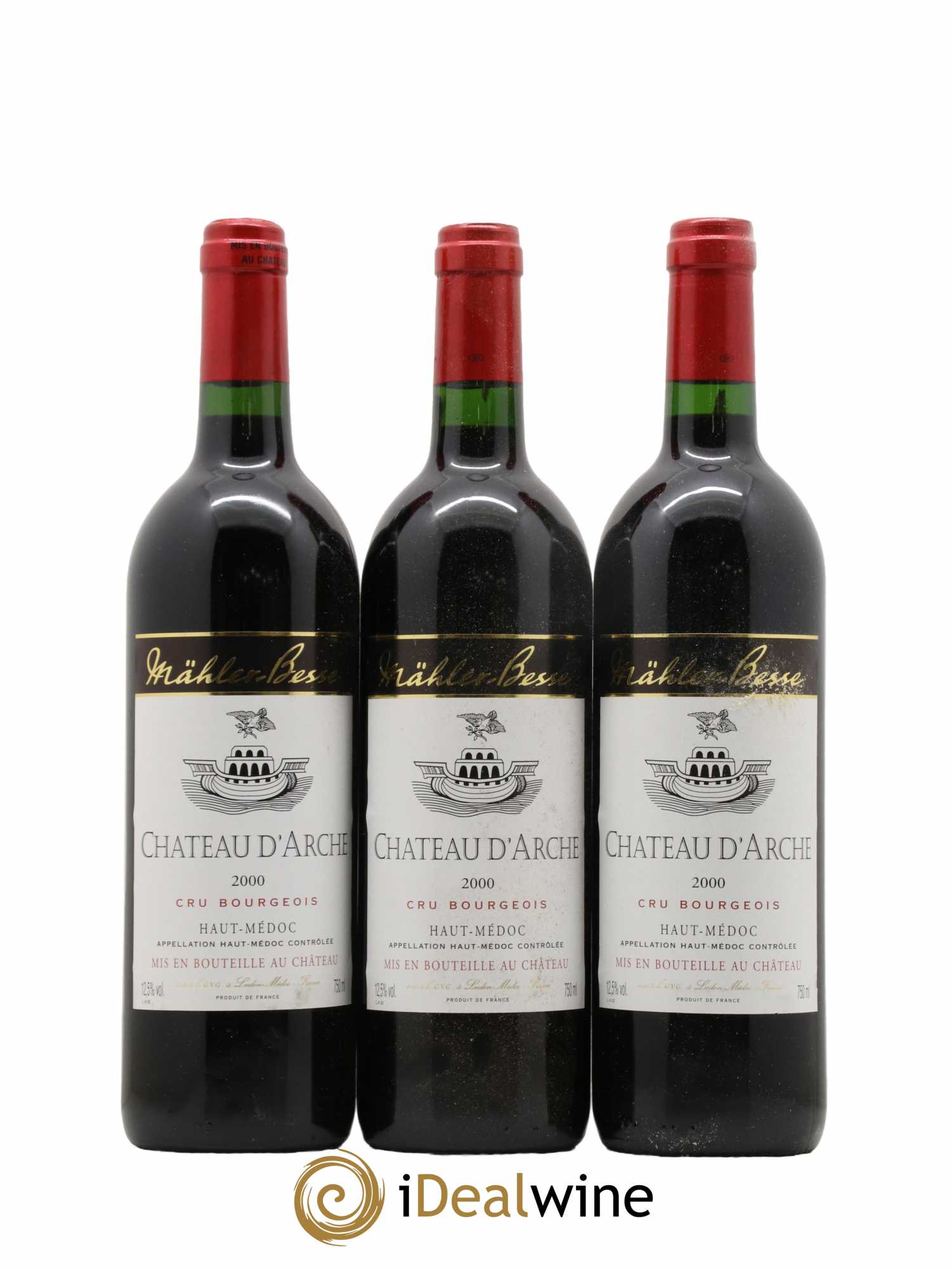Château d'Arche Cru Bourgeois 2000 - Lot de 12 bouteilles - 3