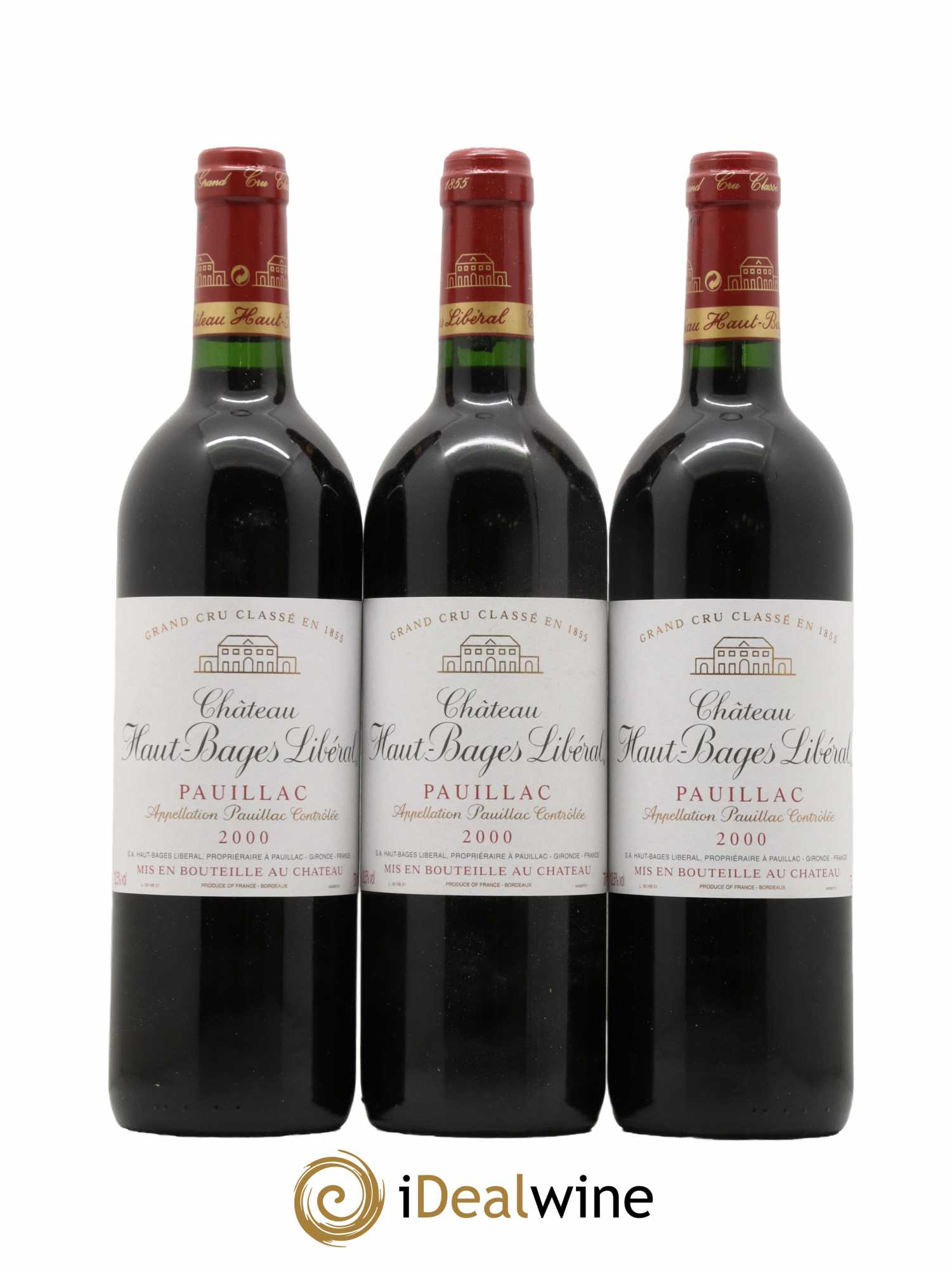 Château Haut Bages Libéral 5ème Grand Cru Classé 2000 - Lot de 12 bouteilles - 3
