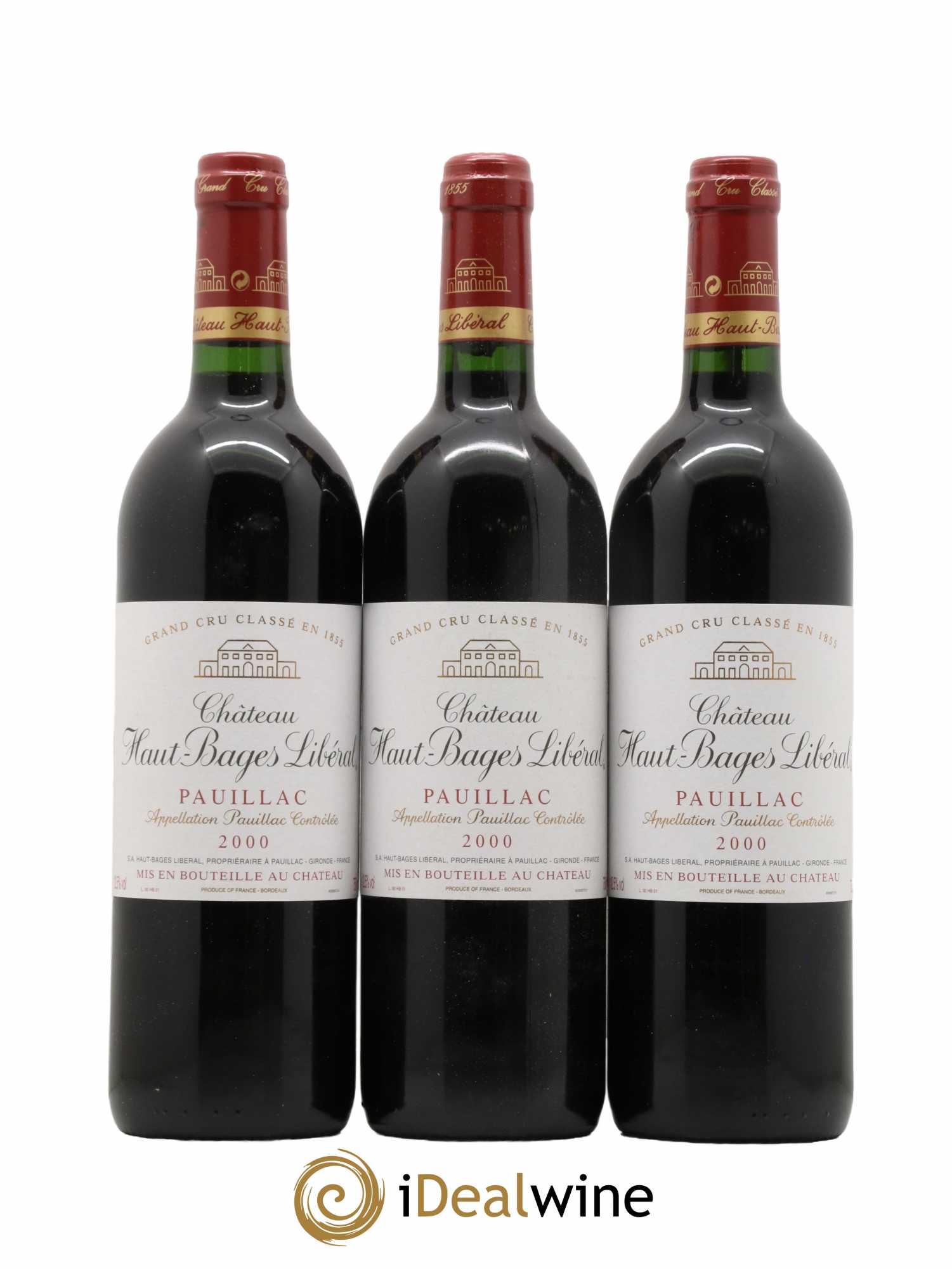 Château Haut Bages Libéral 5ème Grand Cru Classé 2000 - Lot de 12 bouteilles - 4