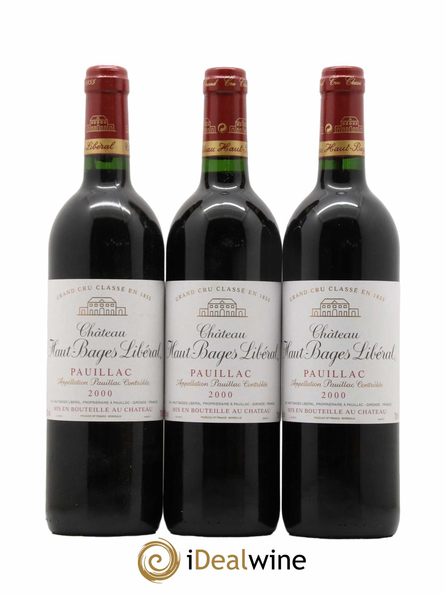 Château Haut Bages Libéral 5ème Grand Cru Classé 2000 - Lot de 12 bouteilles - 2
