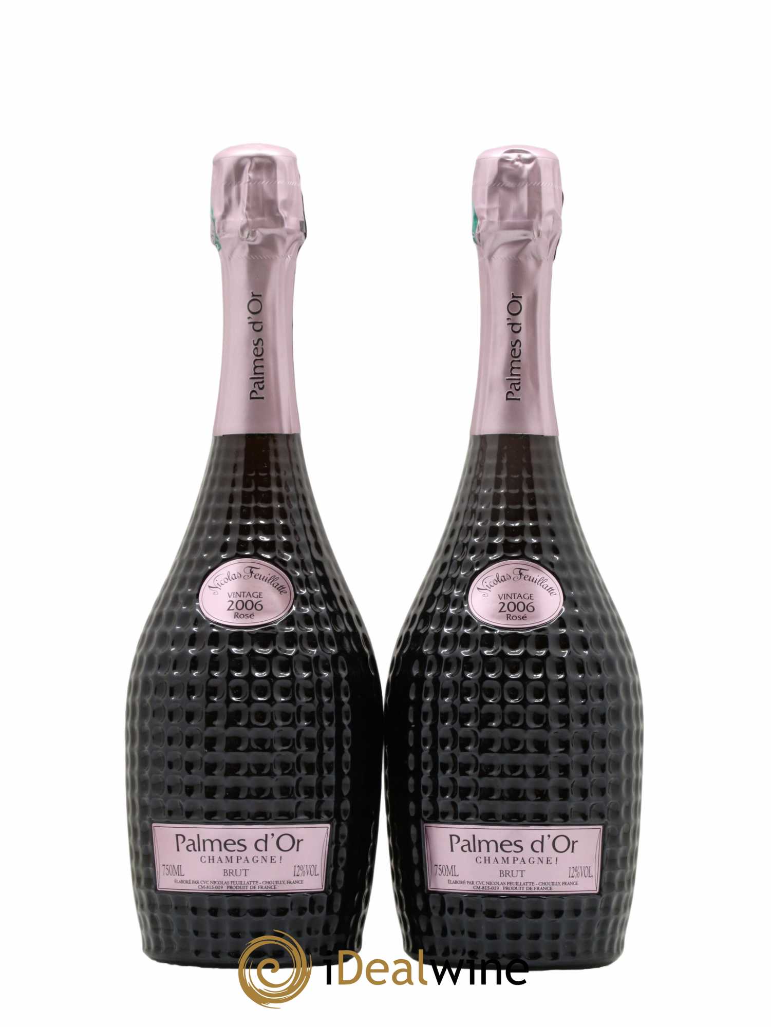 Palmes d'Or Brut Nicolas Feuillatte 2006 - Lot de 2 bouteilles - 0