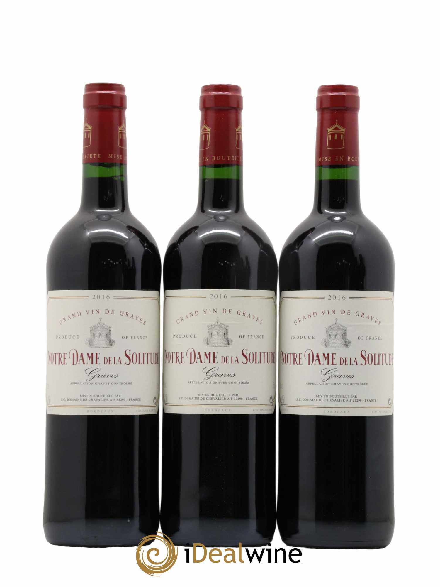 Domaine de la Solitude 2016 - Lot of 6 bottles - 1