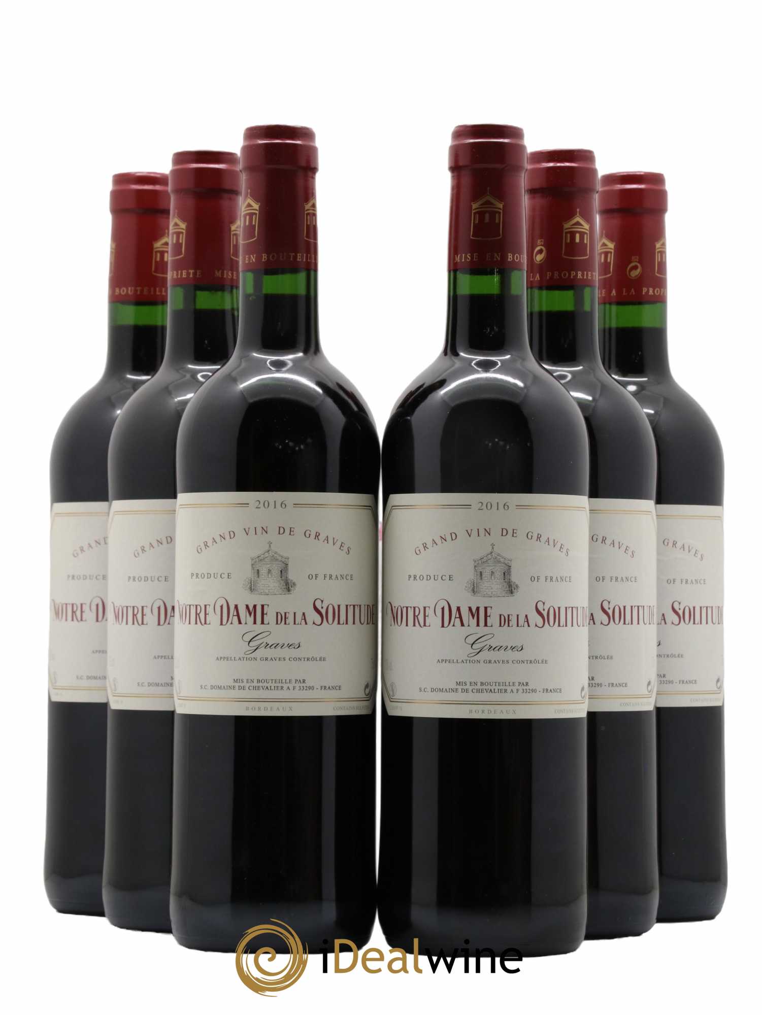 Domaine de la Solitude 2016 - Lot of 6 bottles - 0