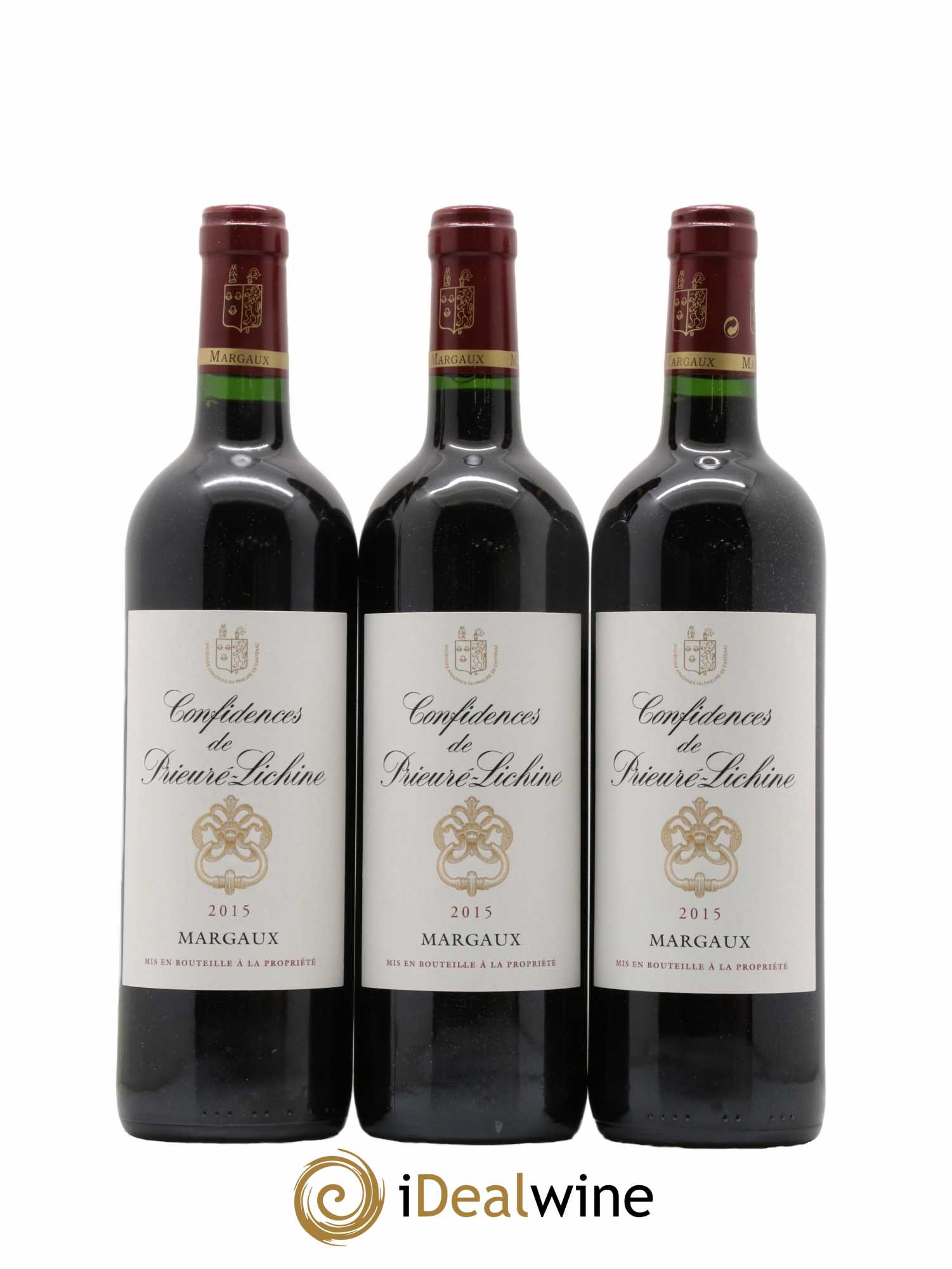 Confidences de Prieuré Lichine Second Vin 2015 - Lot of 6 bottles - 2