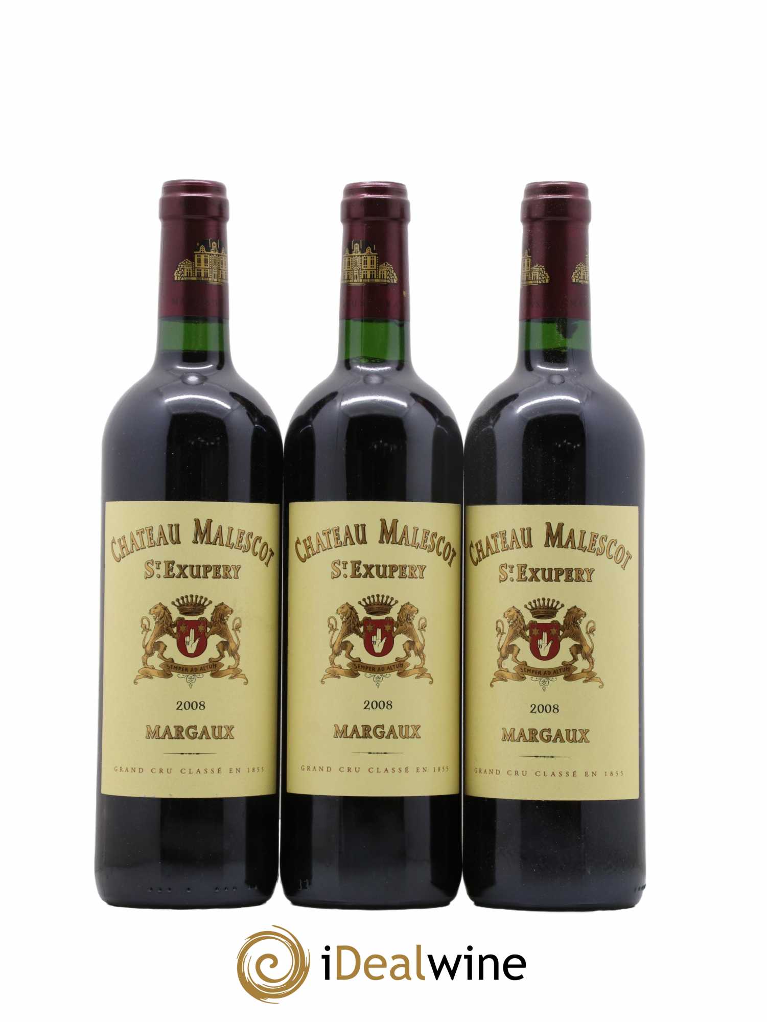 Château Malescot Saint-Exupéry 3ème Grand Cru Classé 2008 - Lot de 12 bouteilles - 1