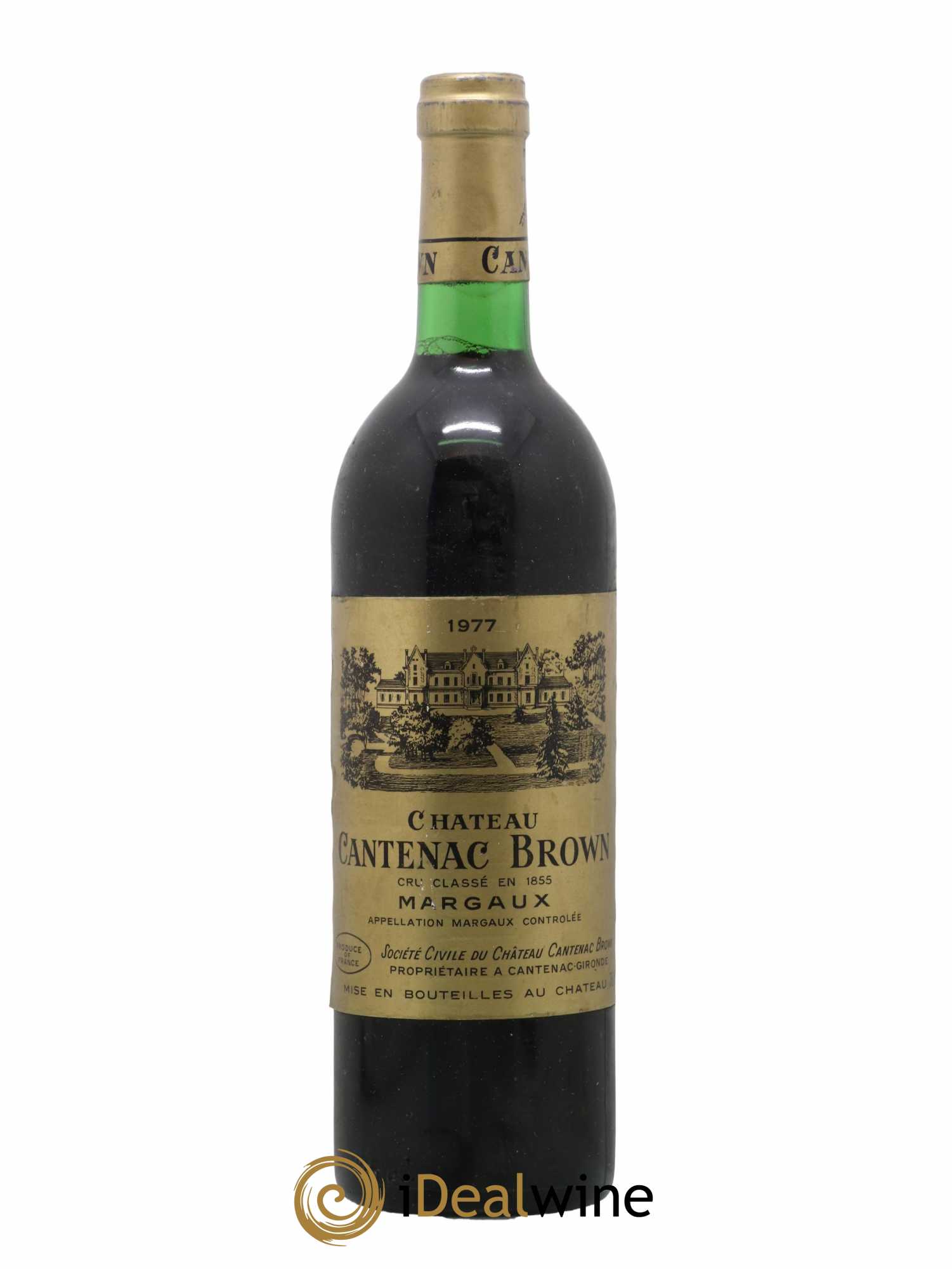 Château Cantenac Brown 3ème Grand Cru Classé 1977 - Lot of 1 bottle - 0