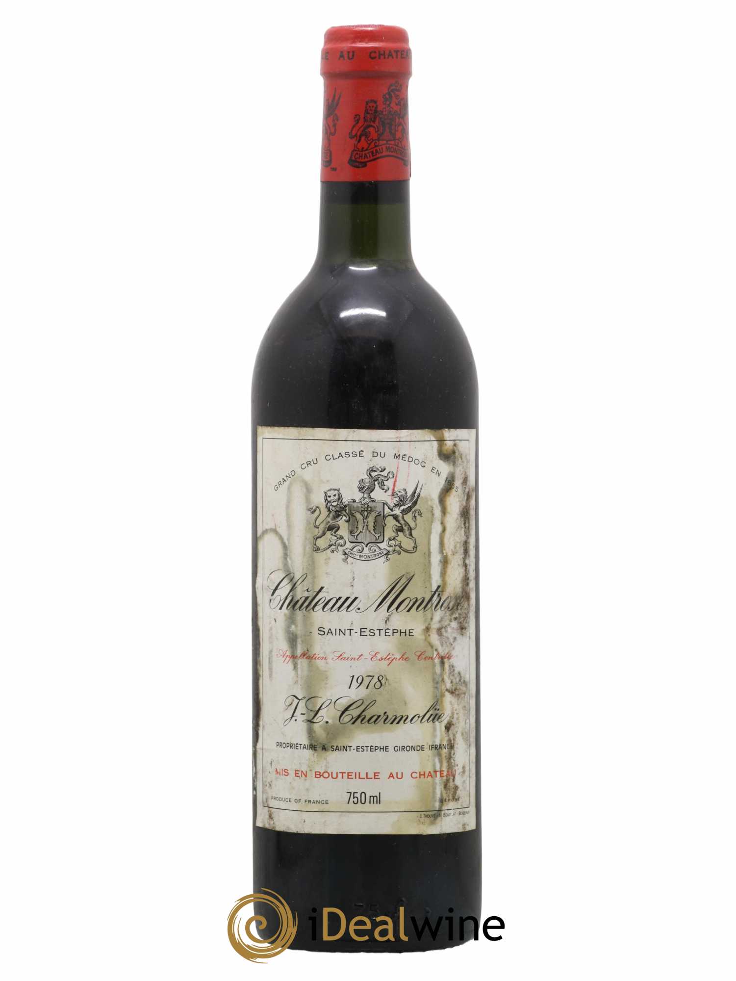 Château Montrose 2ème Grand Cru Classé 1978 - Lot de 1 bouteille - 0