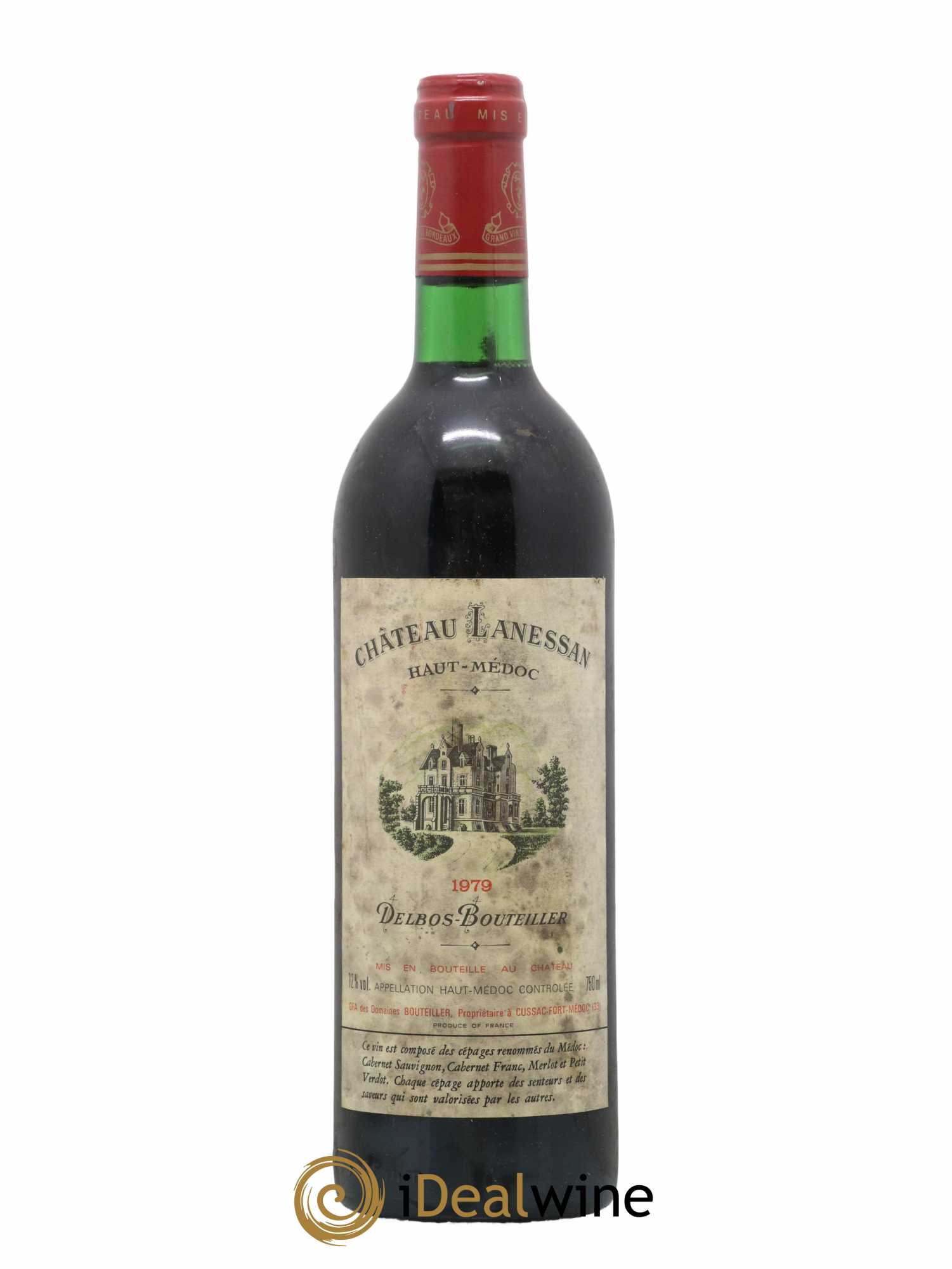 Château Lanessan Cru Bourgeois 1979 - Lot de 1 bouteille - 0