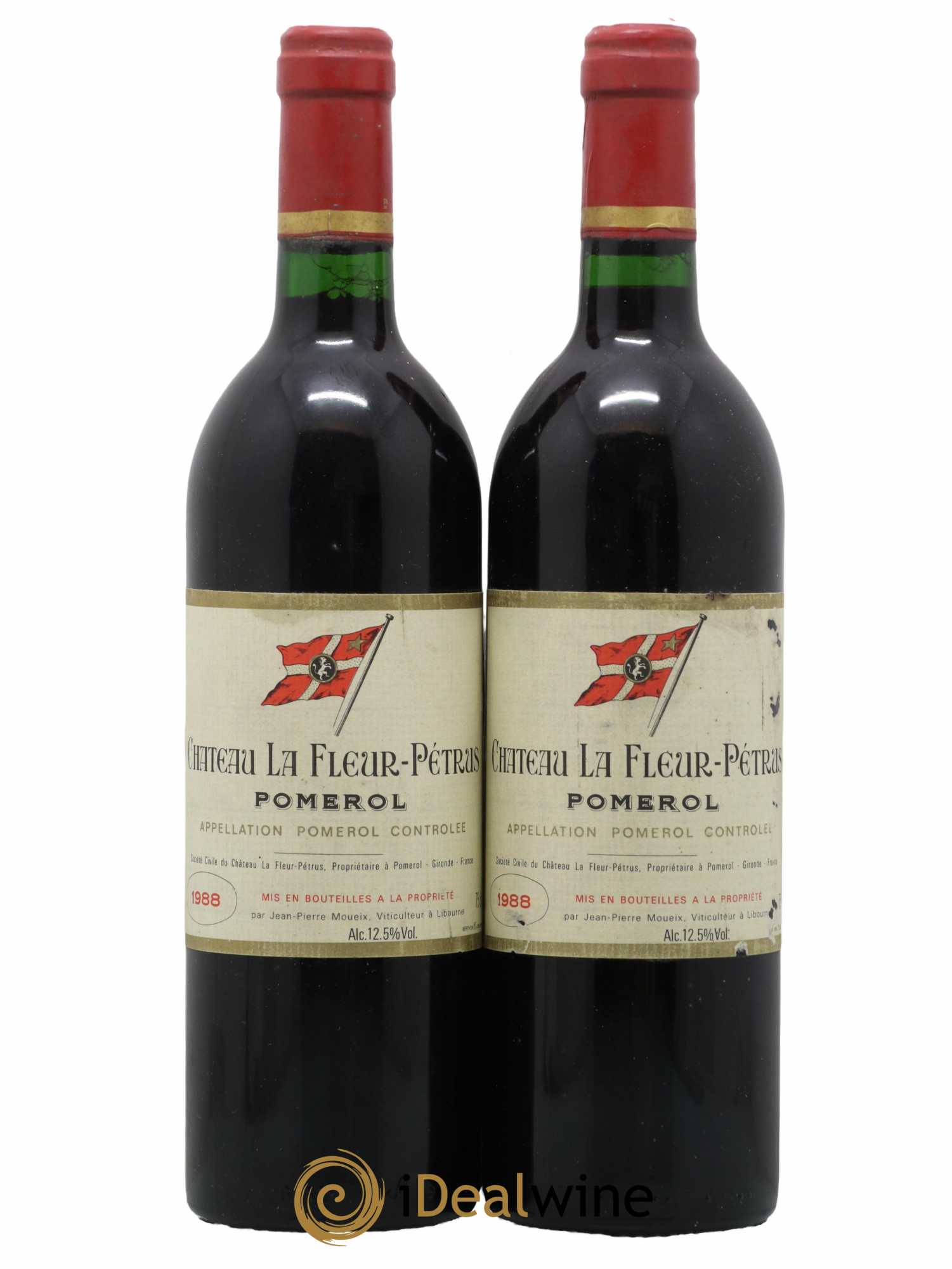 Château la Fleur Petrus 1988 - Lot of 2 bottles - 0