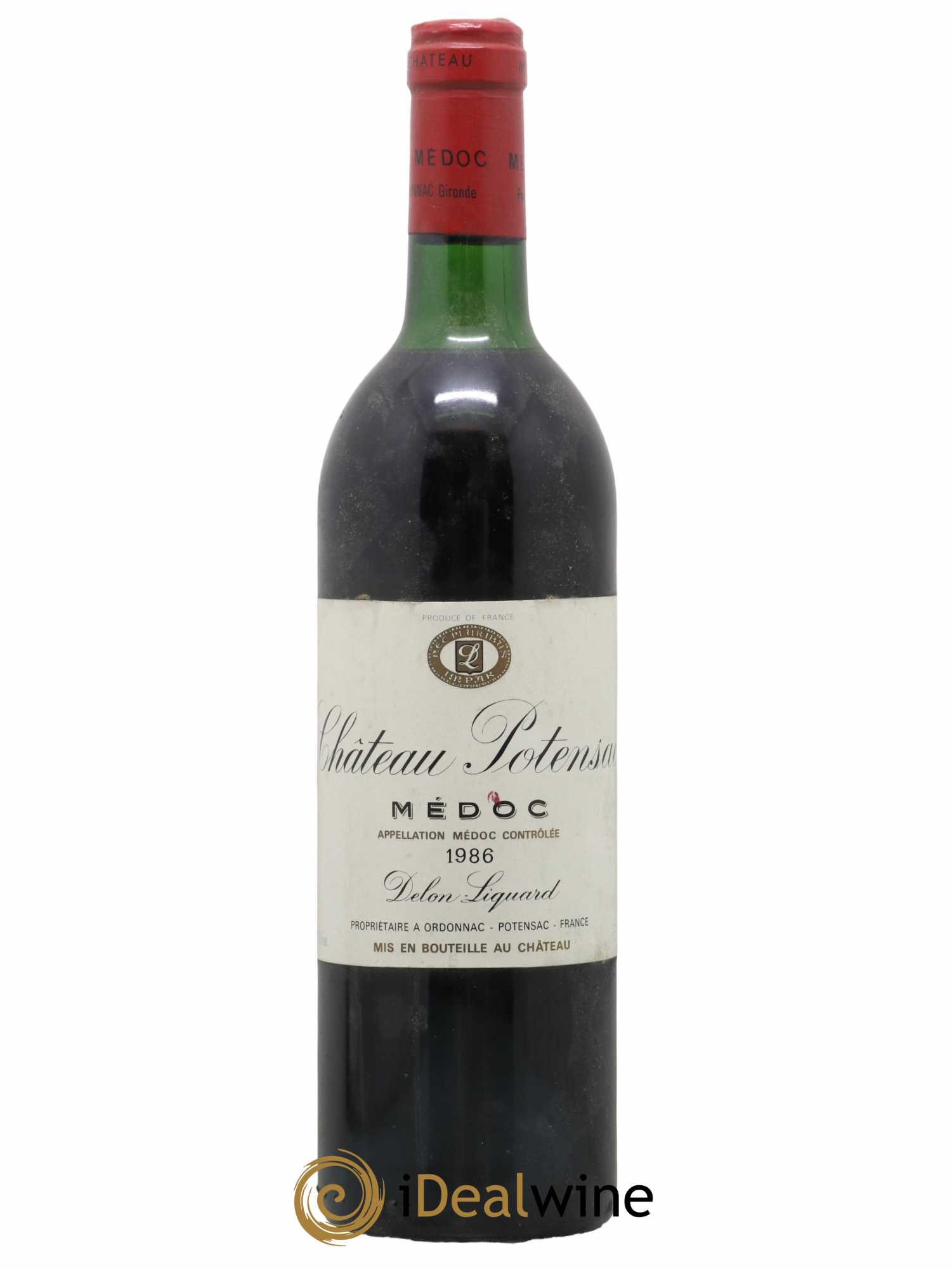 Château Potensac 1986 - Lot de 1 bouteille - 0