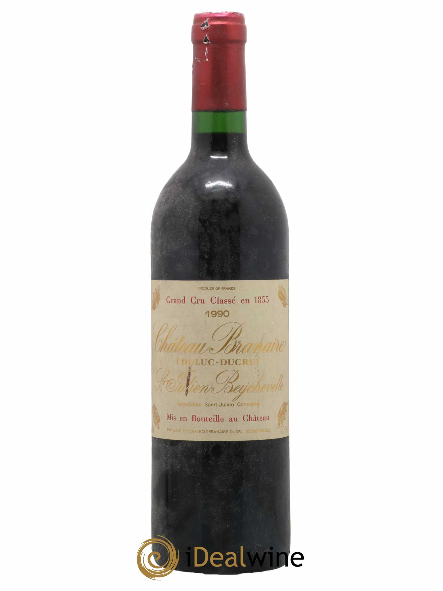 Château Branaire Ducru 4ème Grand Cru Classé 1990 - Lot de 1 bouteille - 0