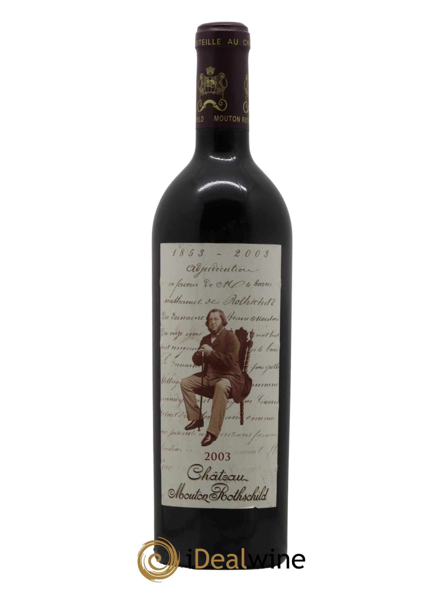 Château Mouton Rothschild 1er Grand Cru Classé 2003 - Lot of 1 bottle - 0