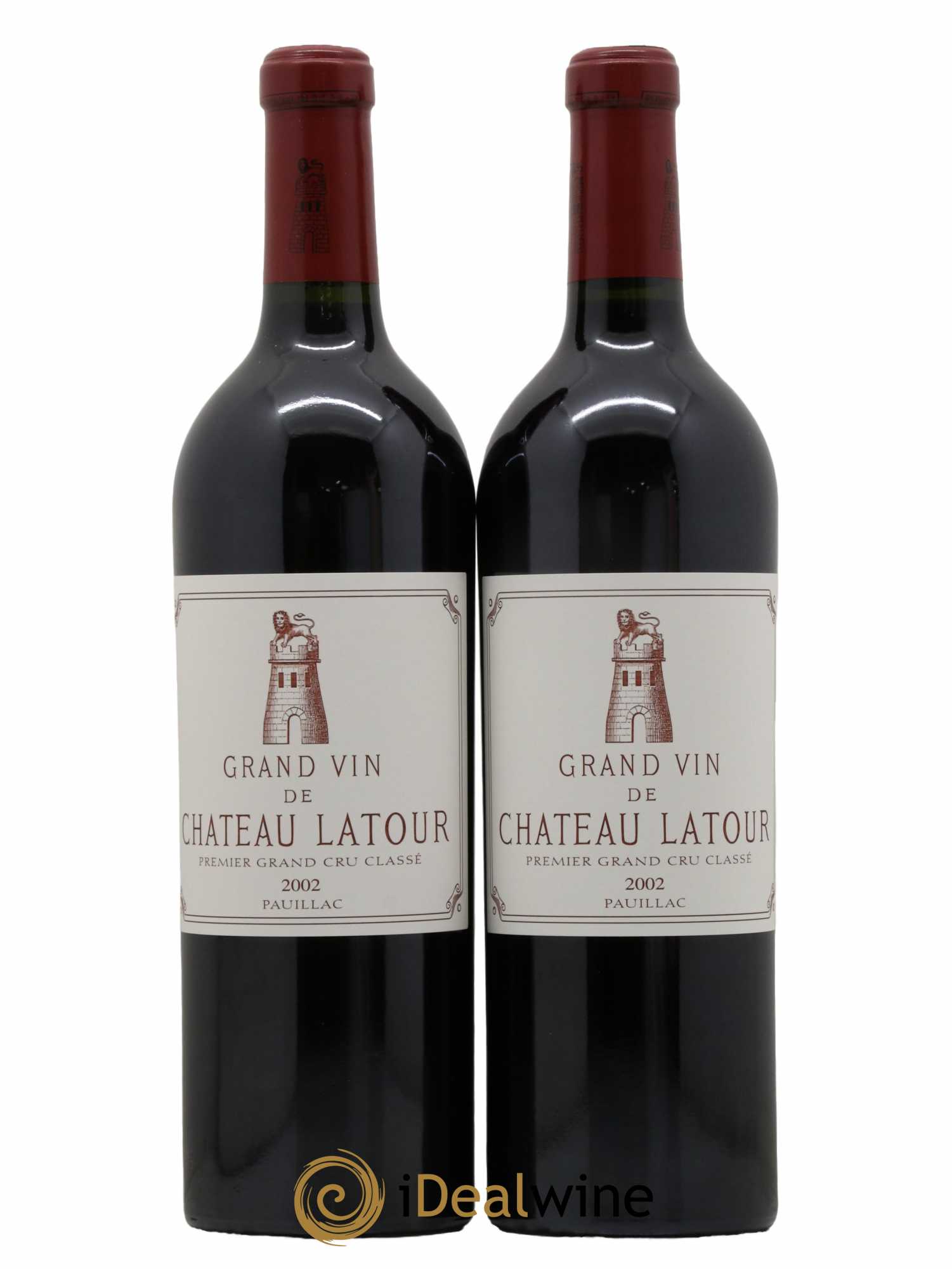 Château Latour 1er Grand Cru Classé 2002 - Lot of 2 bottles - 0