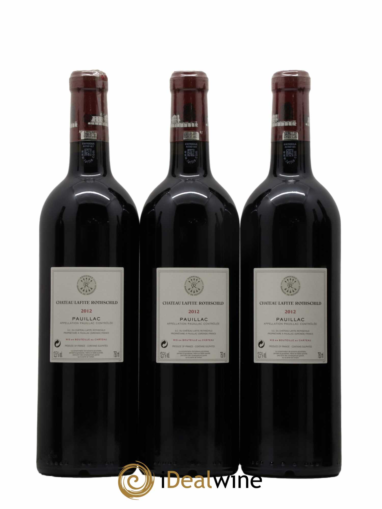 Château Lafite Rothschild 1er Grand Cru Classé 2012 - Lot of 6 bottles - 4