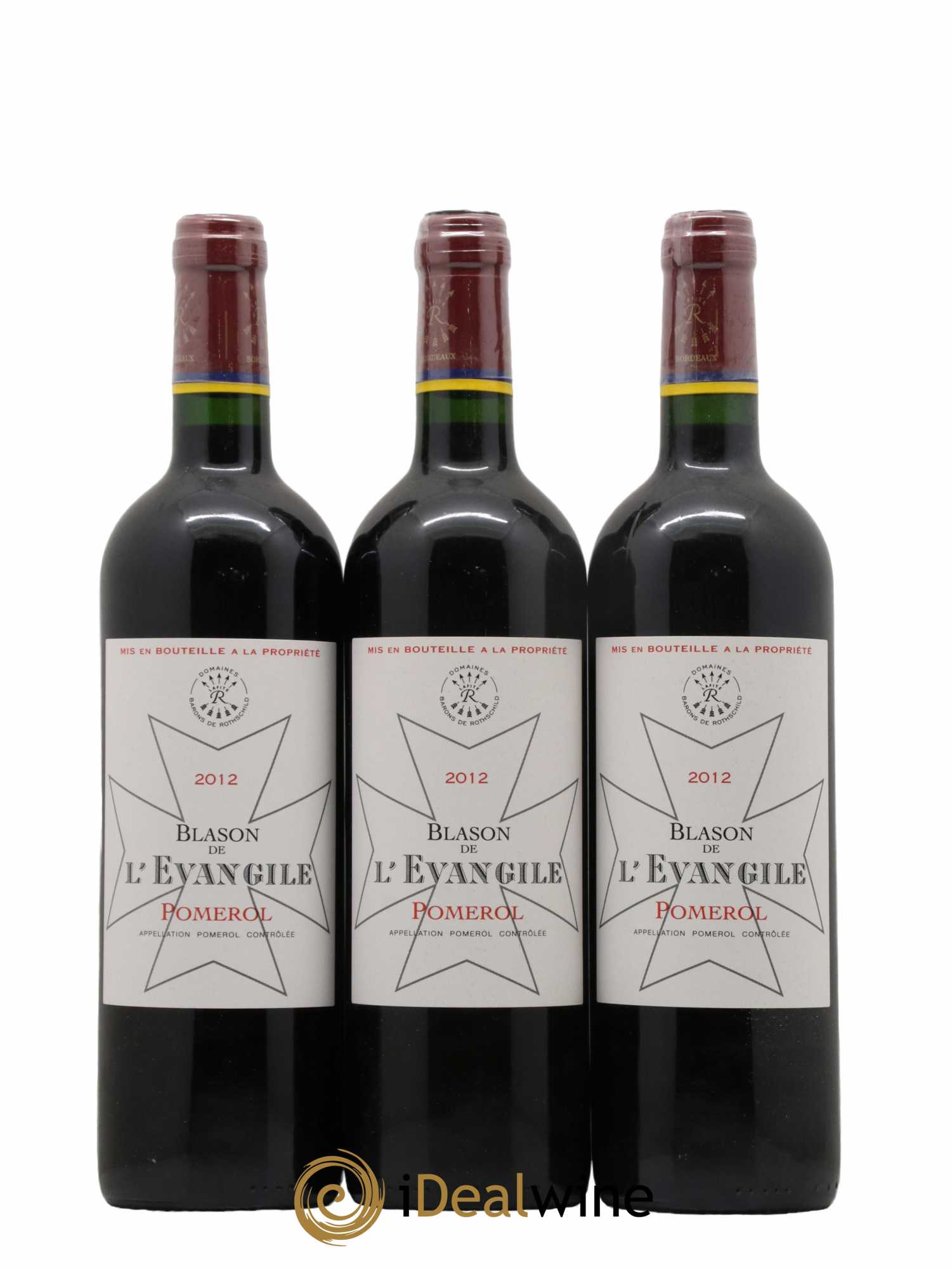 Blason de l'Evangile 2012 - Lot of 6 bottles - 2