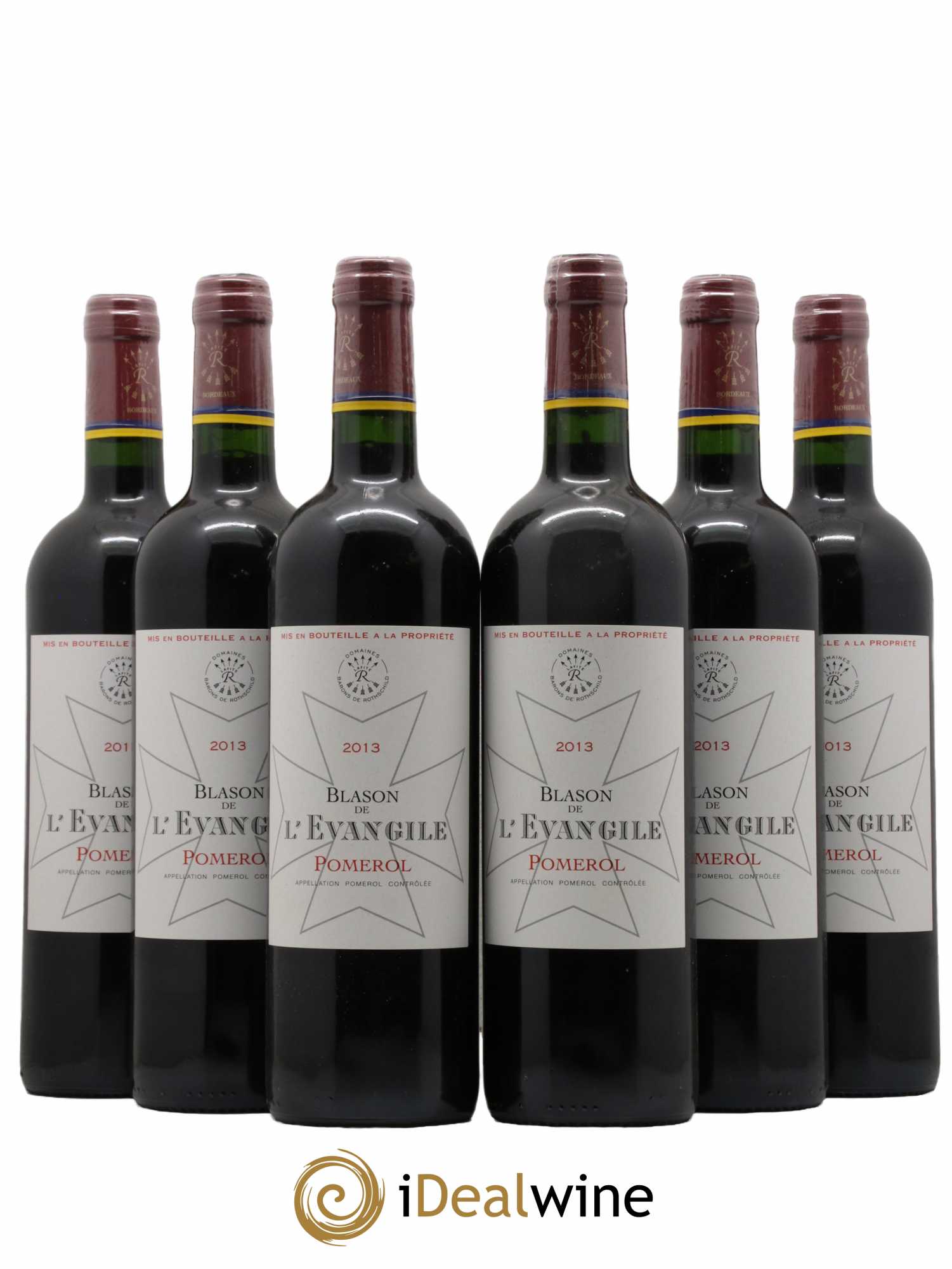 Blason de l'Evangile 2013 - Lot de 6 bouteilles - 0