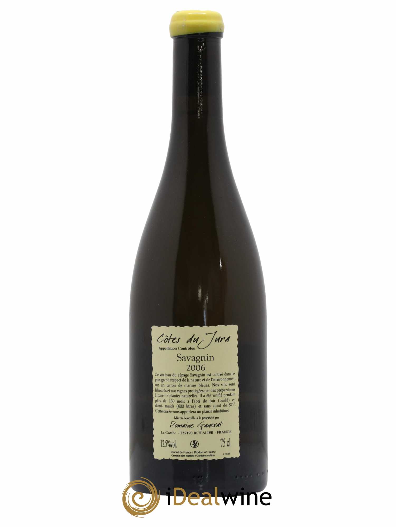 Côtes du Jura Les Vignes de mon Père Jean-François Ganevat (Domaine) 2006 - Lot de 1 bouteille - 1