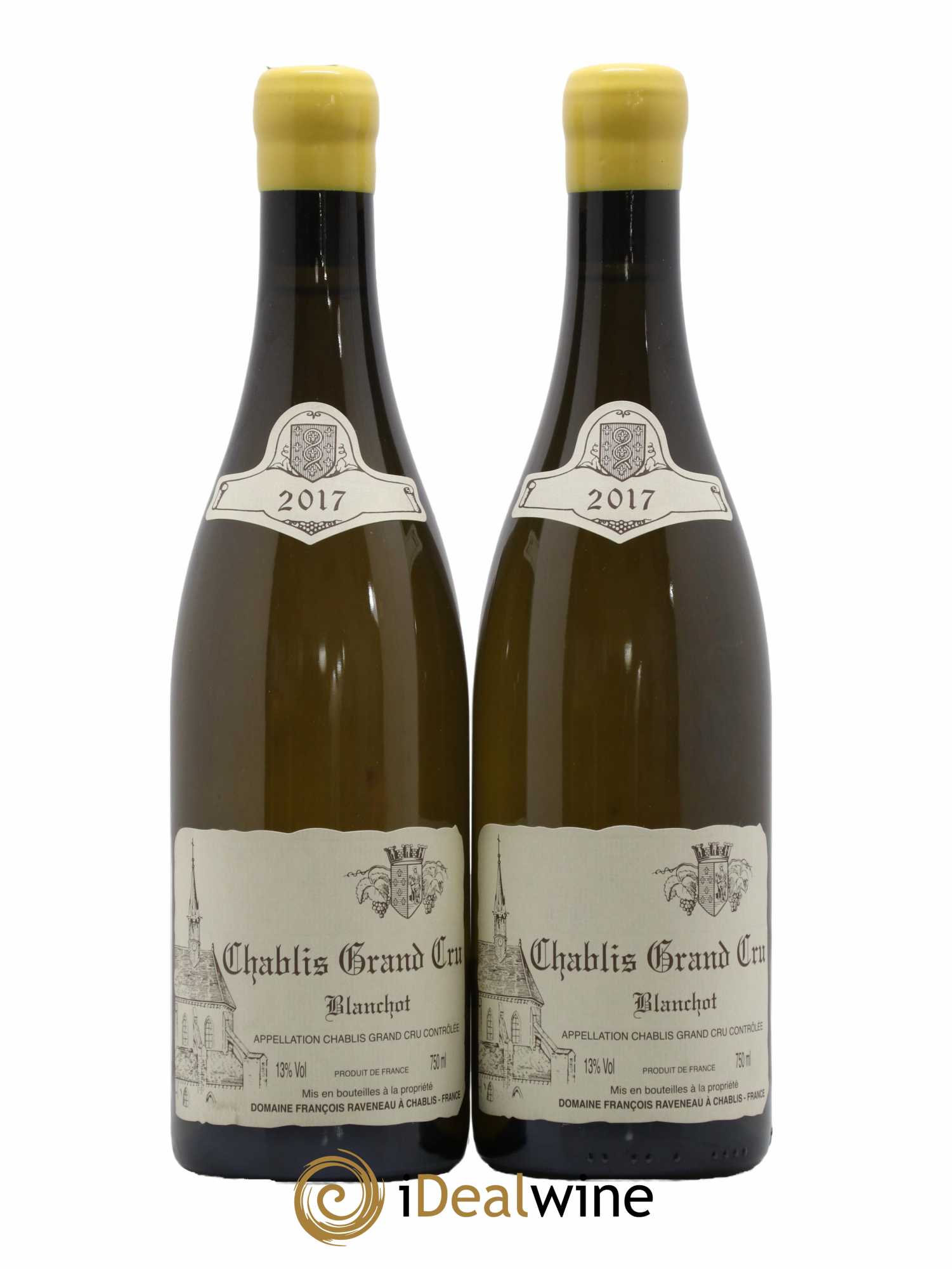 Chablis Grand Cru Blanchot Raveneau (Domaine) 2017 - Lot de 2 bouteilles - 0