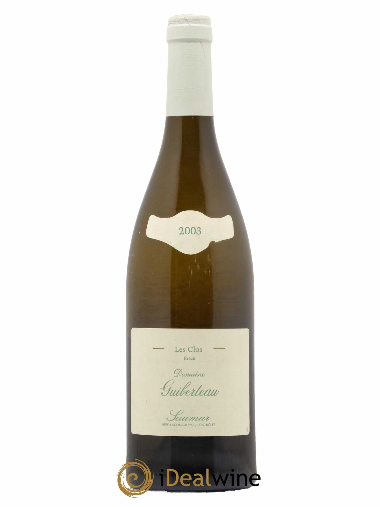 Saumur Brézé Les Clos Guiberteau (Domaine) 2003 - Lot de 1 bouteille - 0