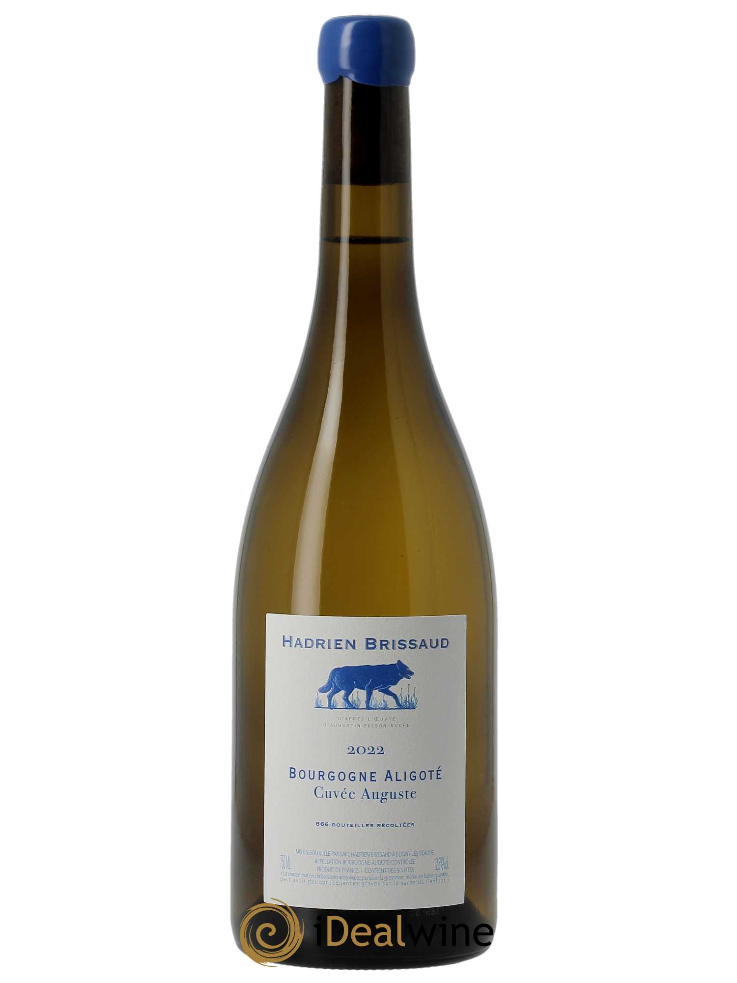 Bourgogne Aligoté Cuvée Auguste Hadrien Brissaud 2022 - Lot of 1 bottle - 0