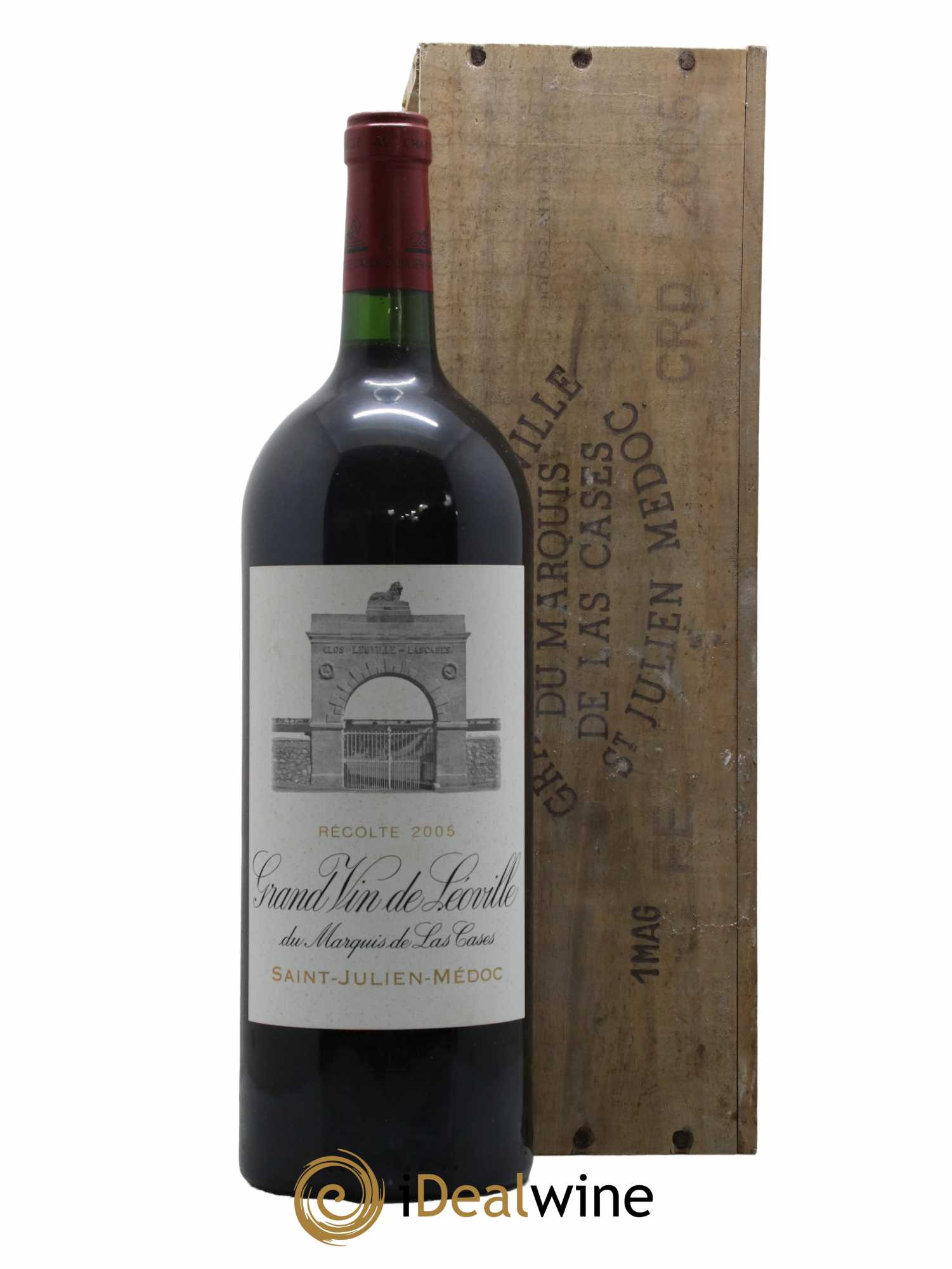 Château Léoville Las Cases 2ème Grand Cru Classé 2005 - Lot of 1 magnum - 0