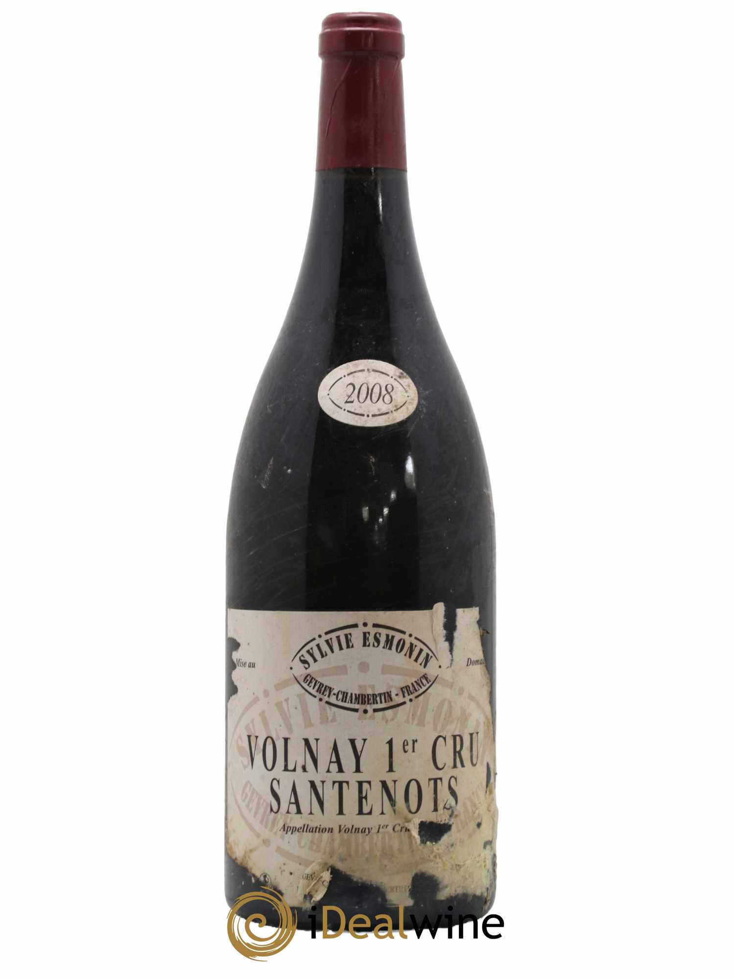 Volnay 1er Cru Santenots Sylvie Esmonin 2008 - Lot of 1 magnum - 0