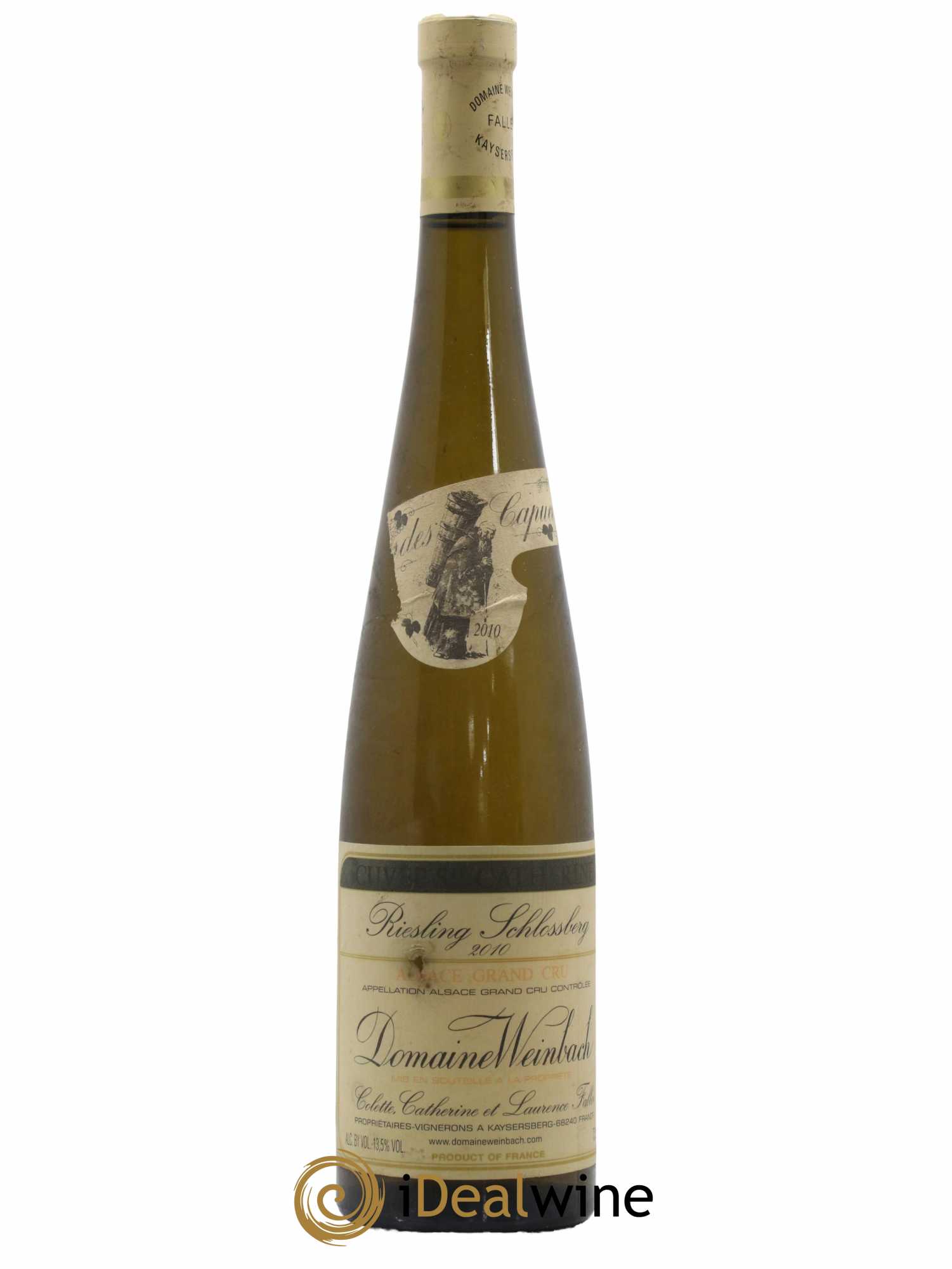 Alsace Grand Cru Riesling Schlossberg Cuvée Sainte Catherine Weinbach (Domaine) 2010 - Lot de 1 bouteille - 0