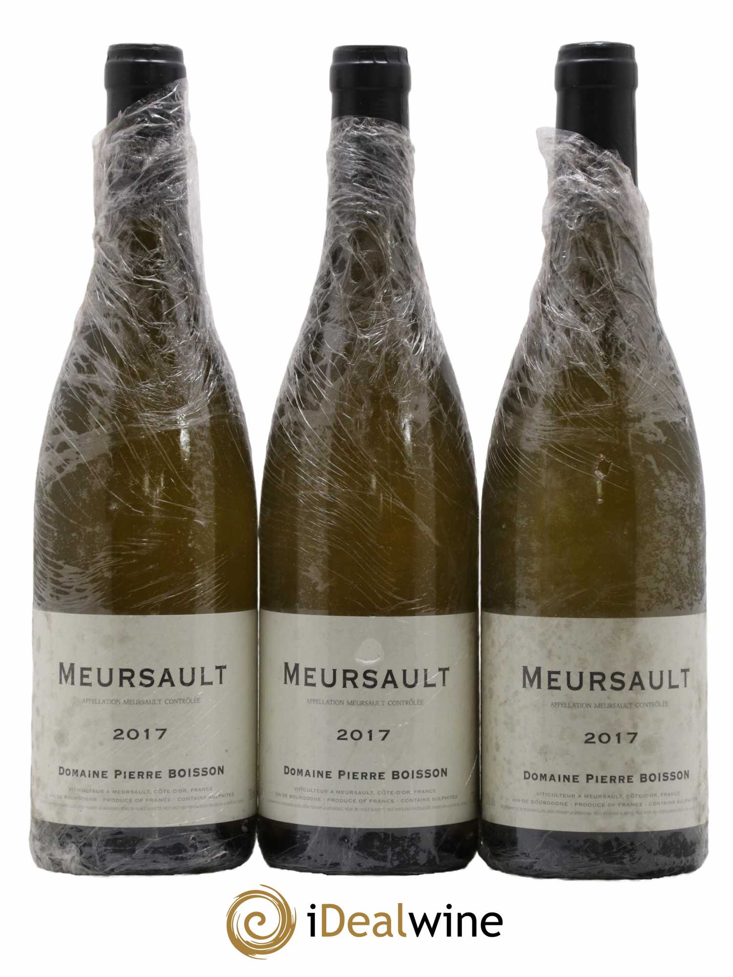 Meursault Pierre Boisson (Domaine) 2017 - Lot de 3 bouteilles - 0