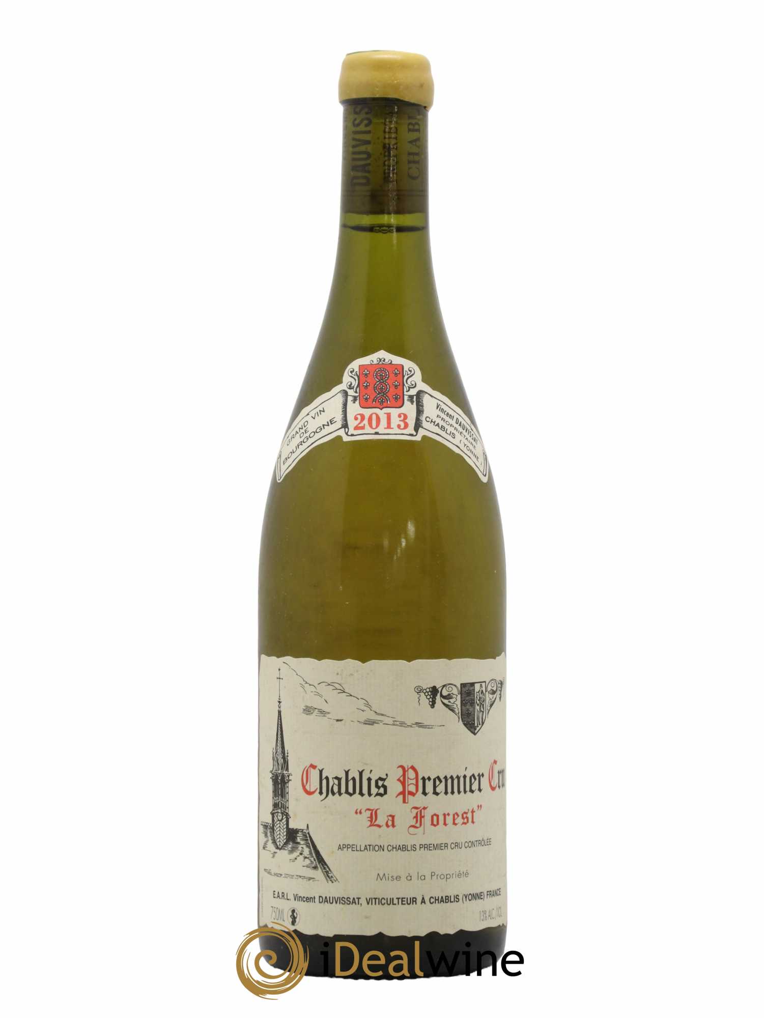Chablis 1er Cru La Forest Vincent Dauvissat (Domaine) 2013 - Lot de 1 bouteille - 0