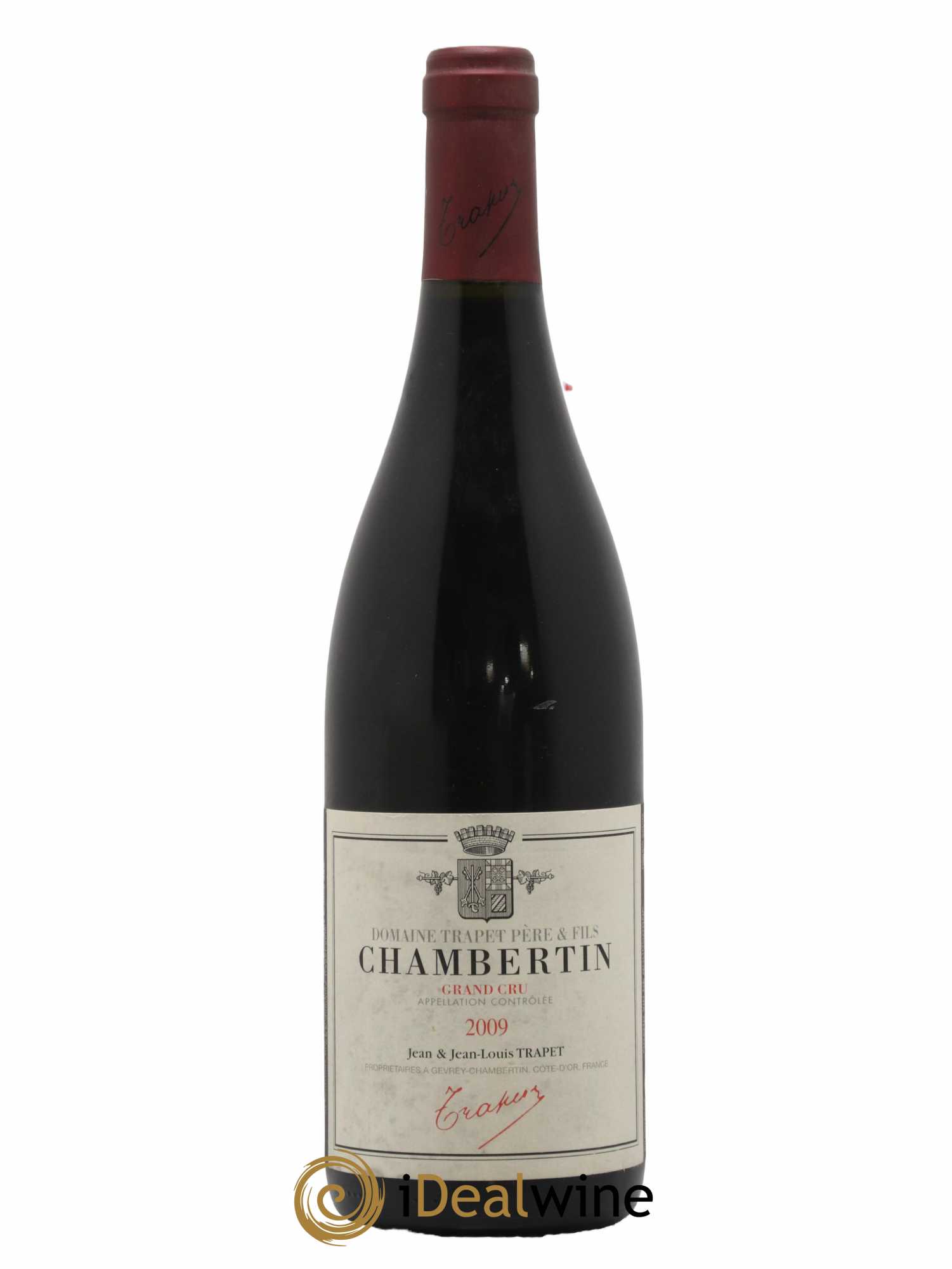 Chambertin Grand Cru Domaine Trapet 2009 - Lot de 1 bouteille - 0