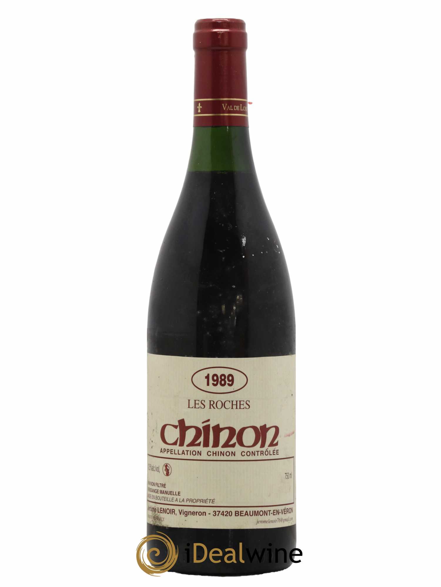 Chinon Les Roches Lenoir (Domaine) 1989 - Lot of 1 bottle - 0