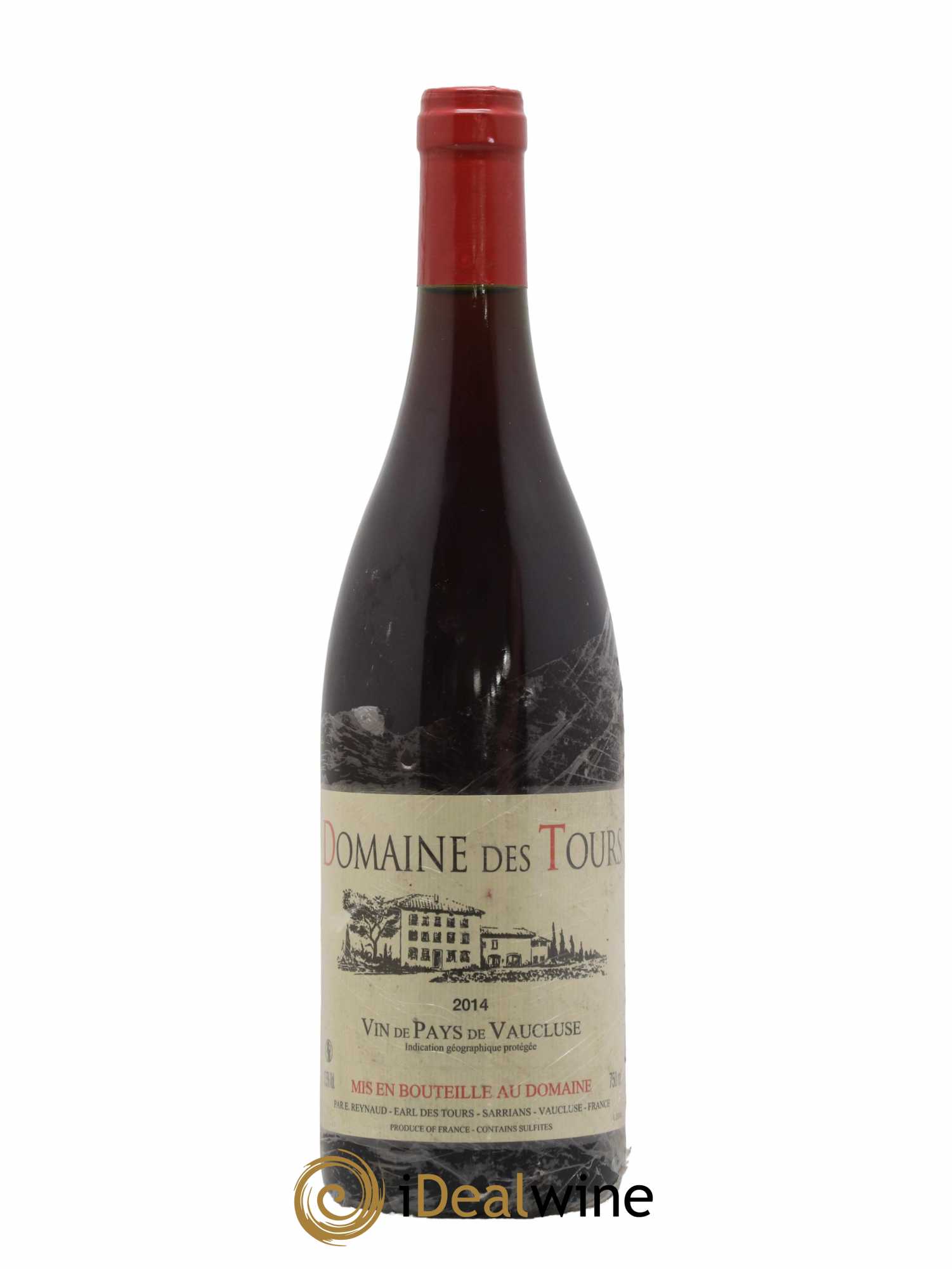 Vaucluse (Vin de Pays de Vaucluse) Domaine des Tours Emmanuel Reynaud 2014 - Lot of 1 bottle - 0