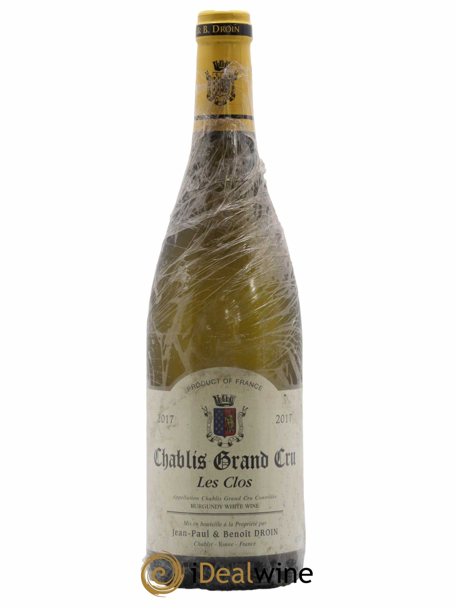 Chablis Grand Cru Les Clos Jean-Paul & Benoît Droin (Domaine) 2017 - Lot de 1 bouteille - 0