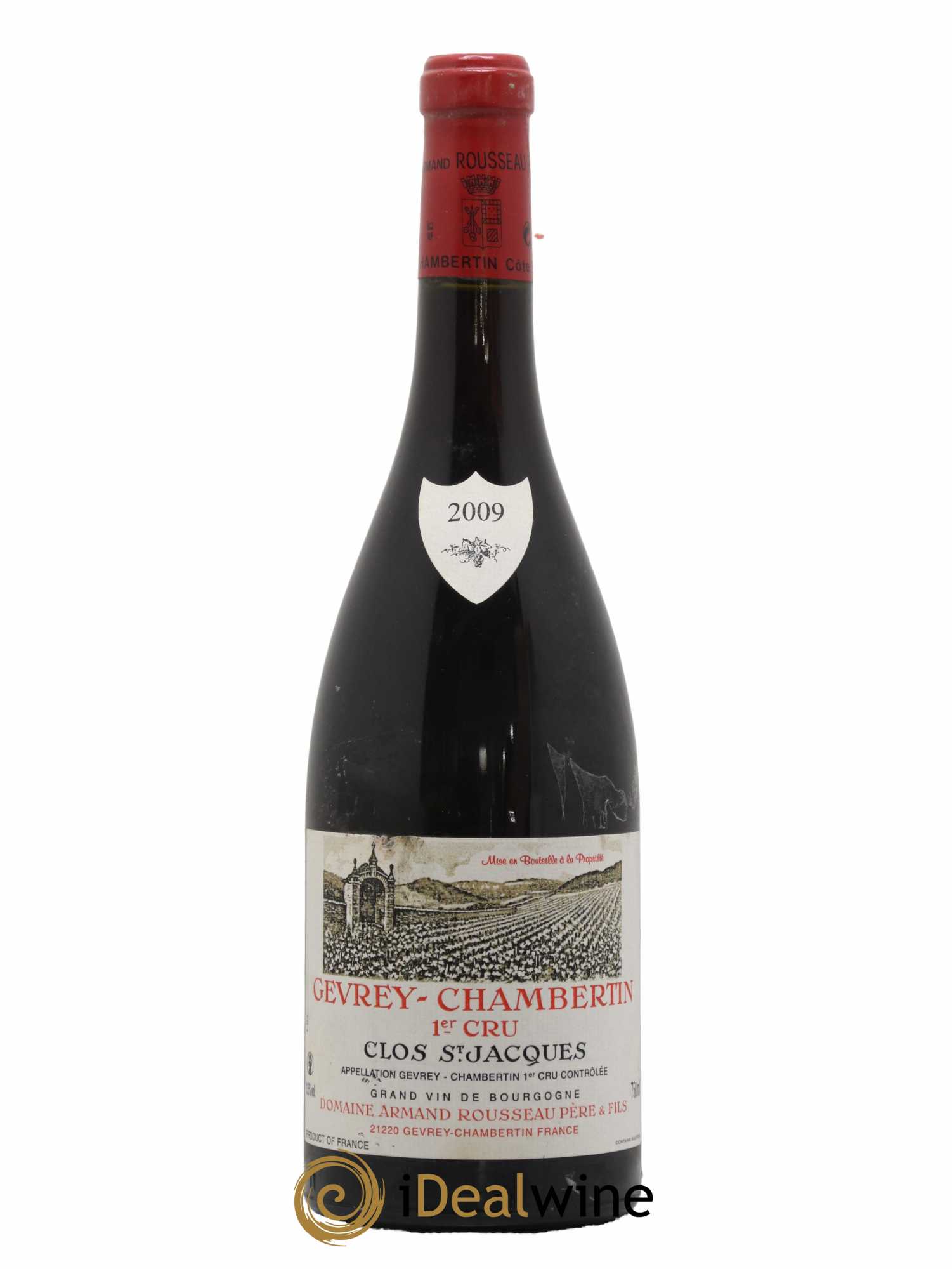 Gevrey-Chambertin 1er Cru Clos Saint-Jacques Armand Rousseau (Domaine) 2009 - Lot de 1 bouteille - 0