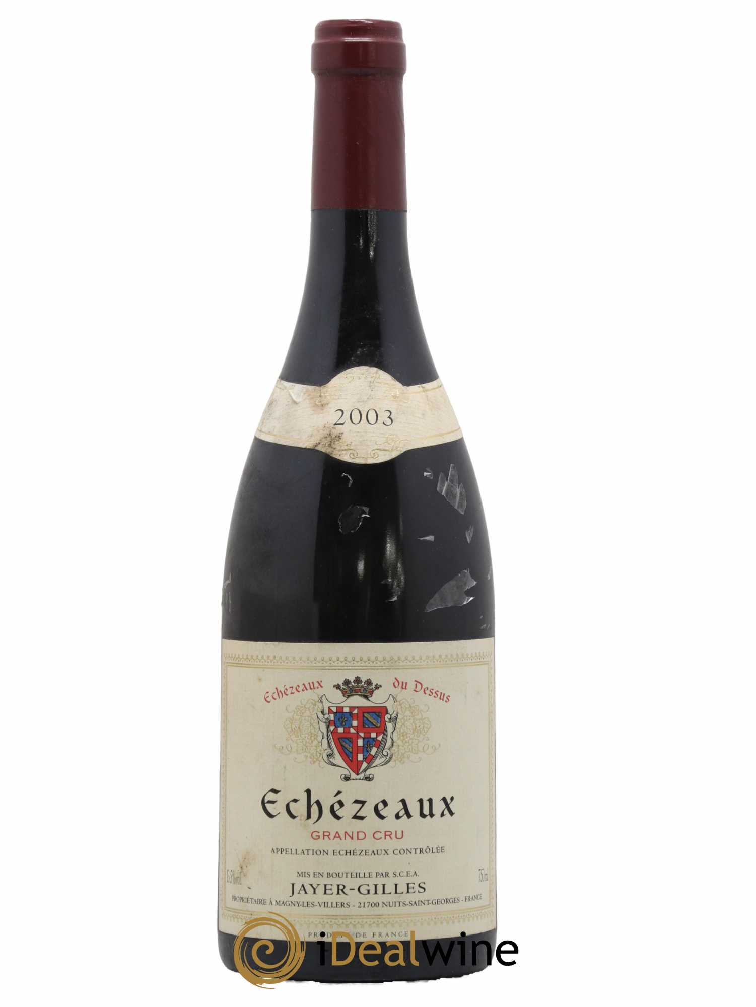 Echezeaux Grand Cru Jayer-Gilles 2003 - Lot de 1 bouteille - 0