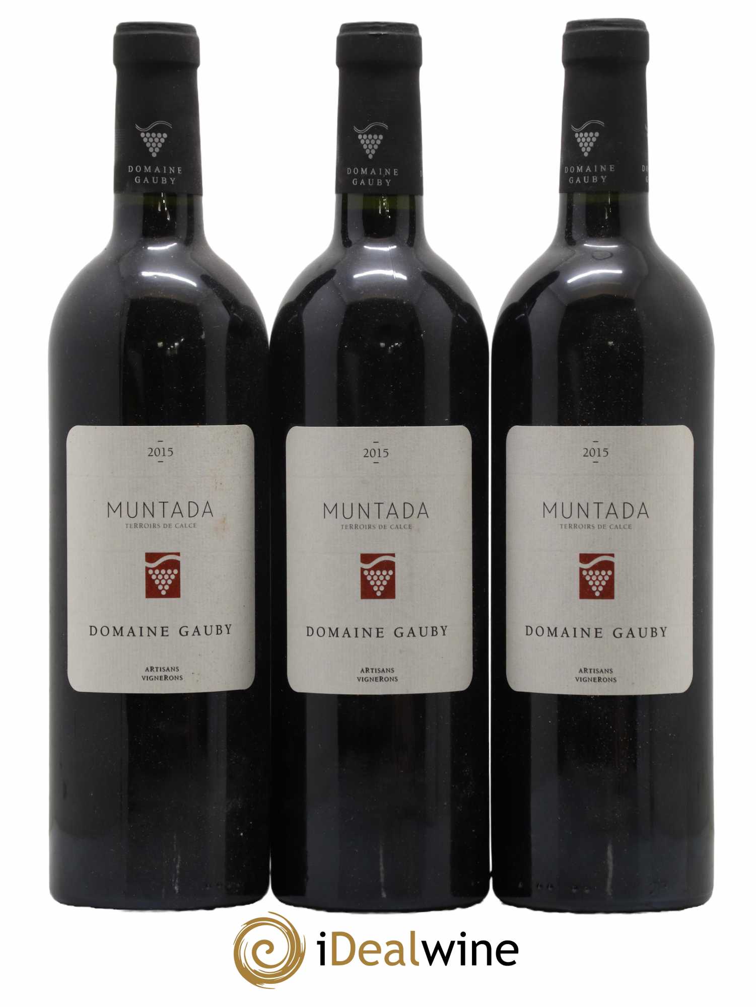 Côtes Catalanes (anciennement Côtes du Roussillon Villages) La Muntada Gauby (Domaine) 2015 - Lot de 3 bouteilles - 0