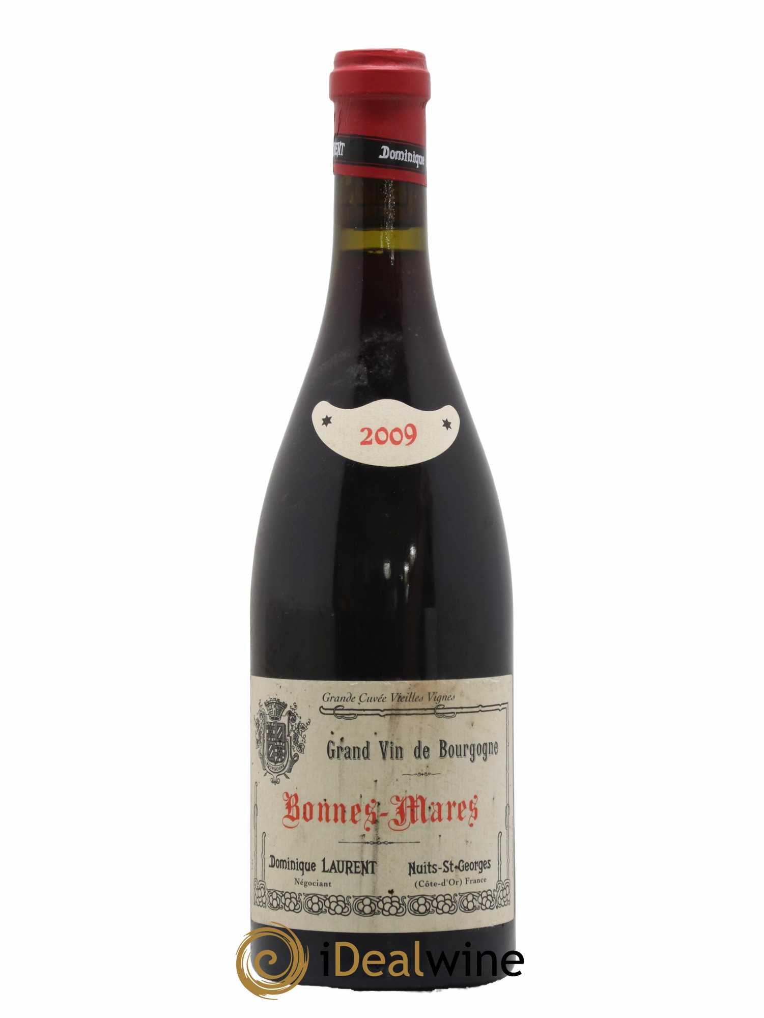 Bonnes-Mares Grand Cru Grande Cuvée Vieilles Vignes Dominique Laurent 2009 - Lot de 1 bouteille - 0