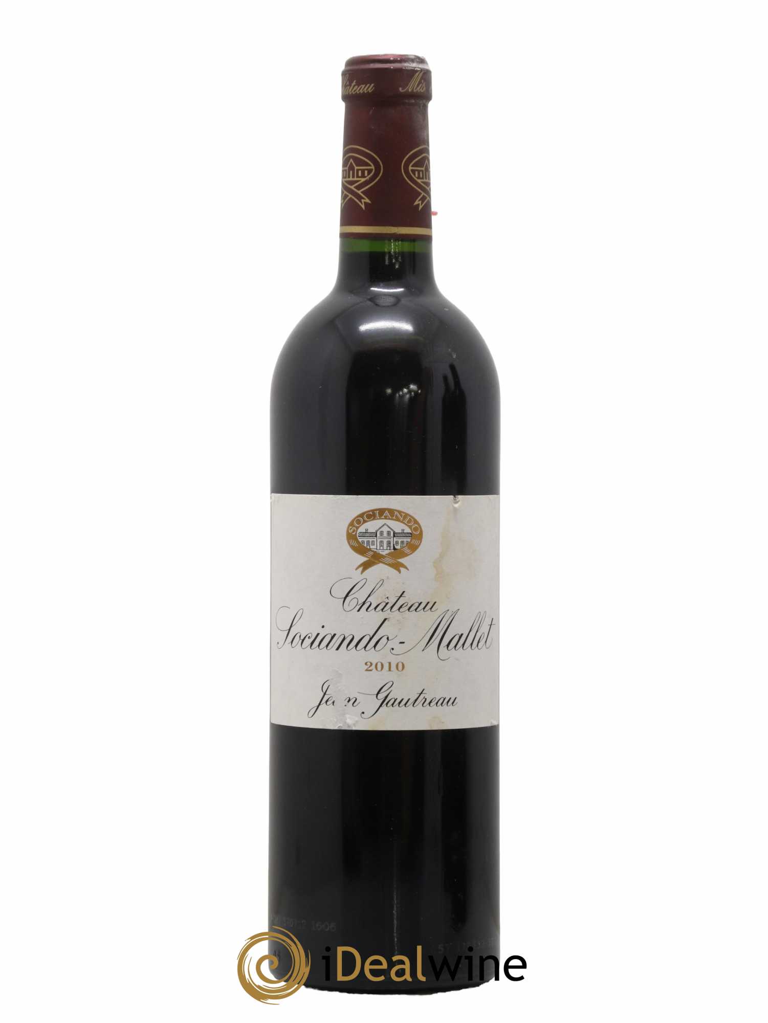 Château Sociando Mallet 2010 - Lot of 1 bottle - 0