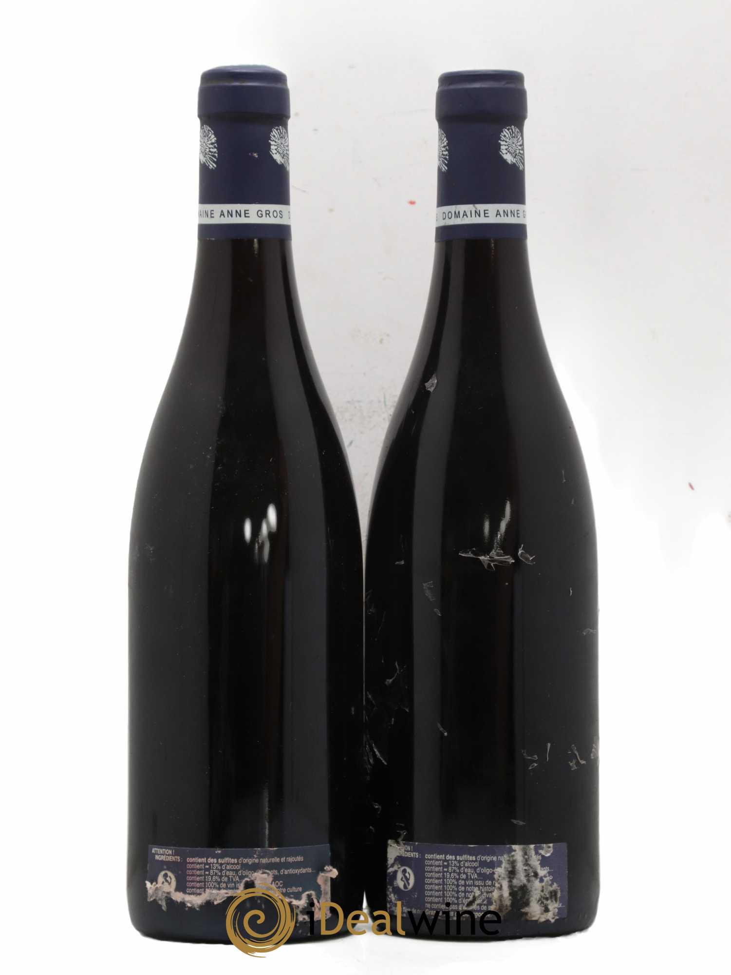 Echezeaux Grand Cru Les Loachausses Anne Gros 2008 - Lot of 2 bottles - 1