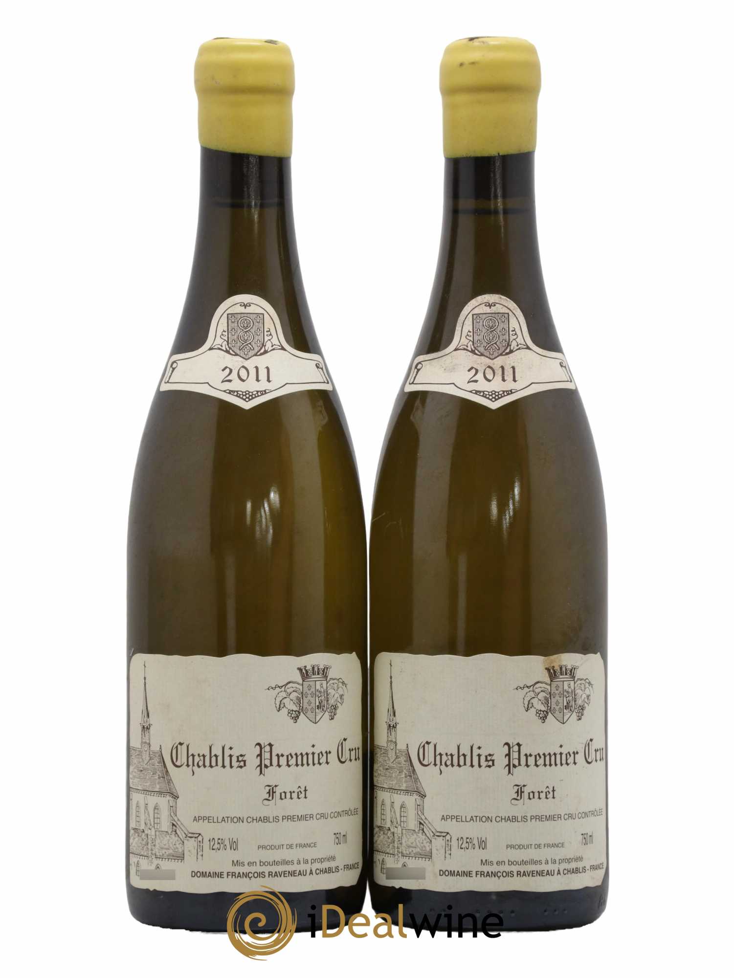 Chablis 1er Cru Forêt Raveneau (Domaine) 2011 - Lot de 2 bouteilles - 0