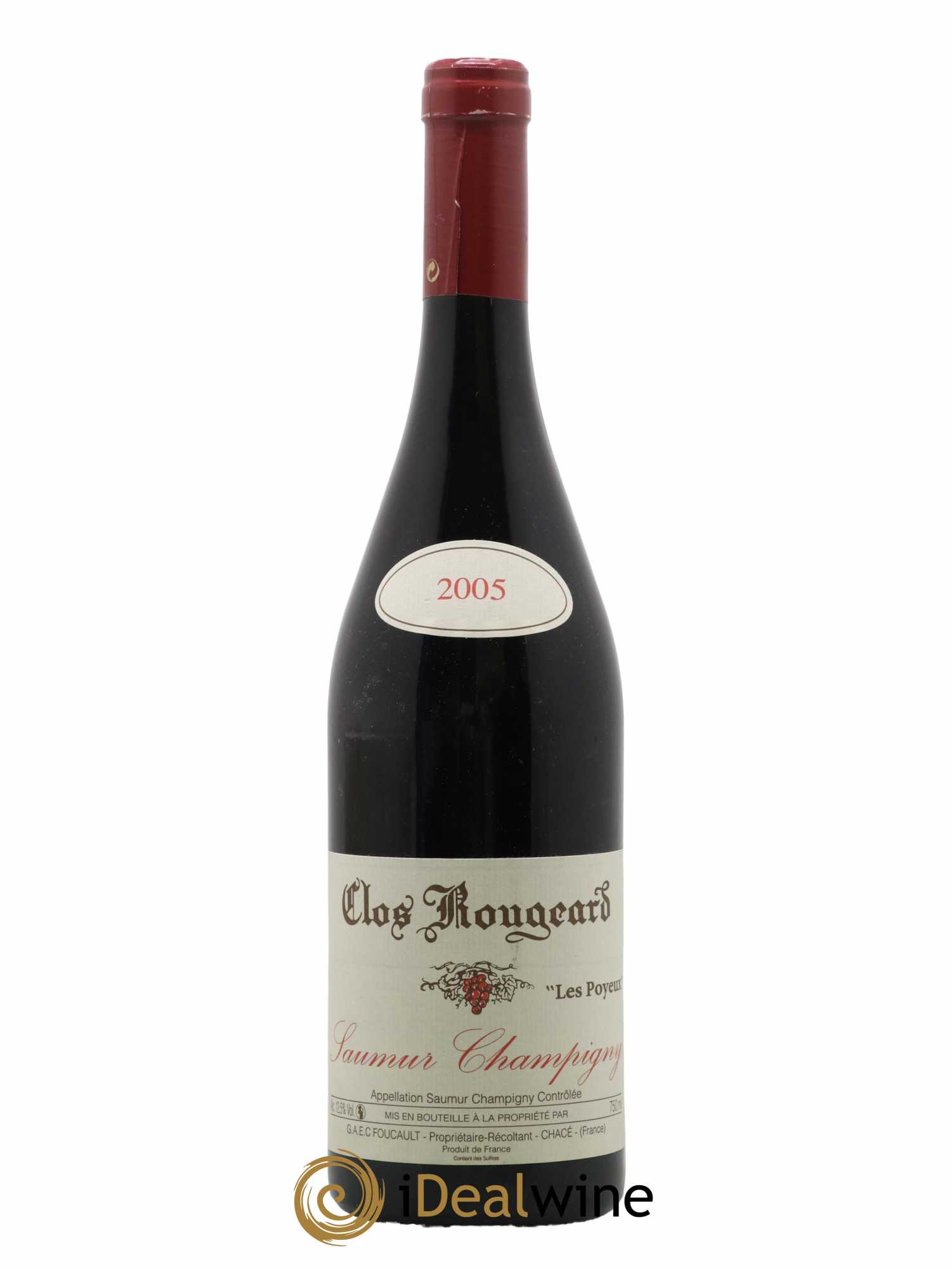 Saumur-Champigny Les Poyeux Clos Rougeard 2005 - Lot de 1 bouteille - 0