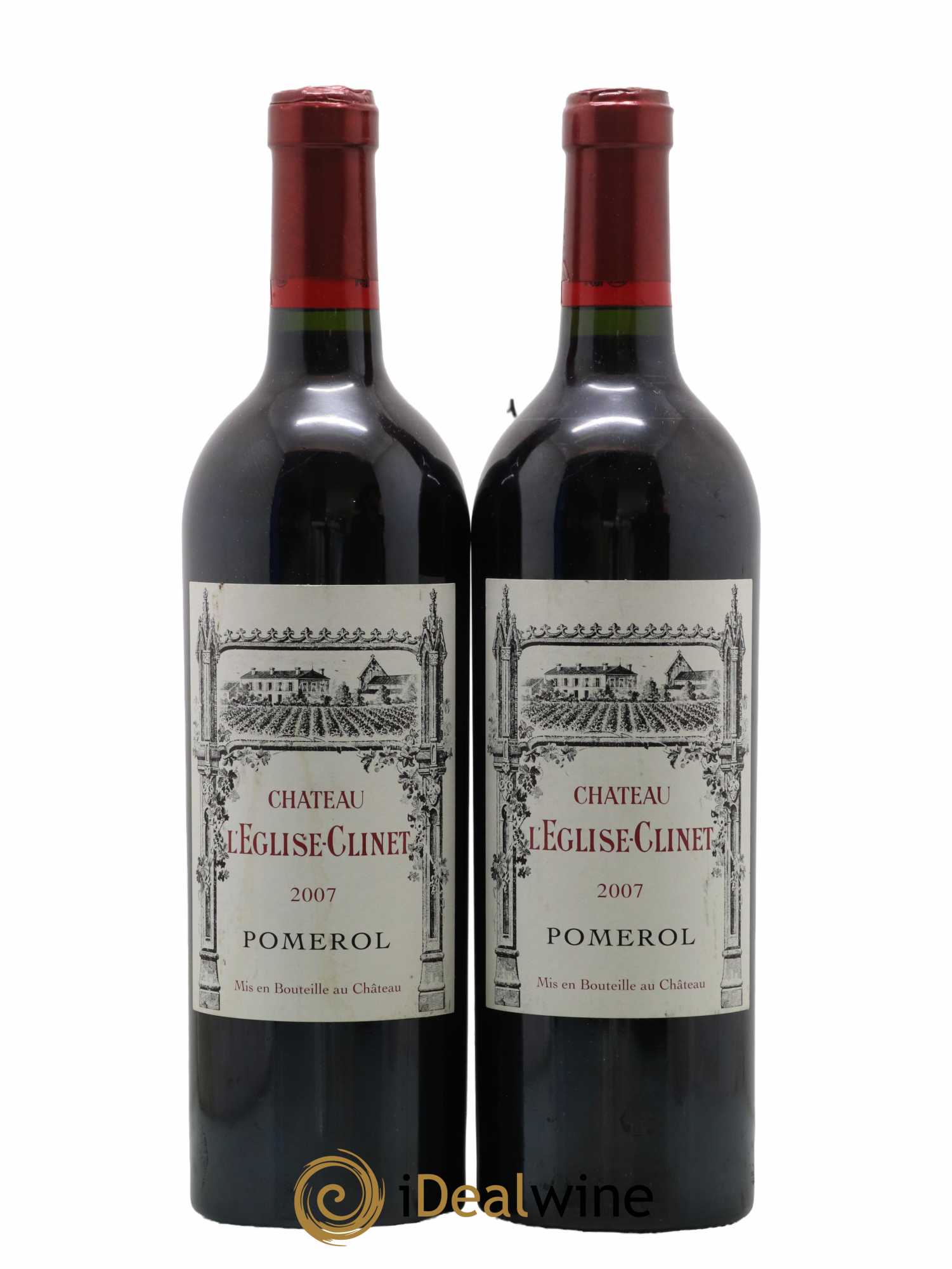 Château l' Église Clinet 2007 - Lot de 2 bouteilles - 0