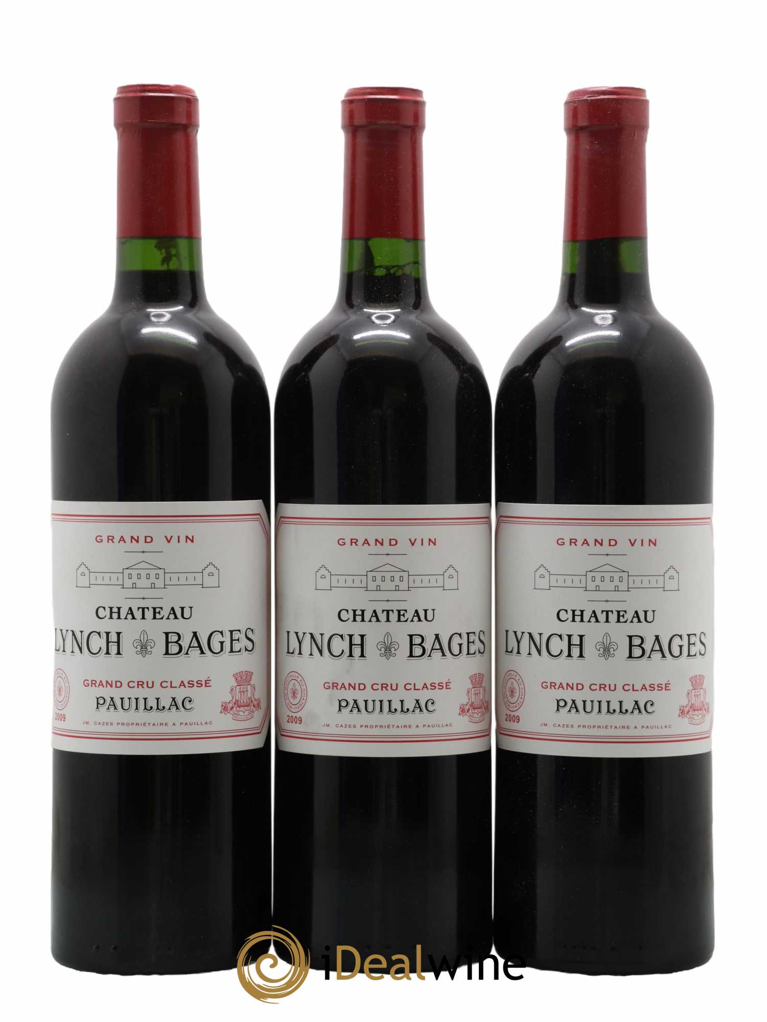 Château Lynch Bages 5ème Grand Cru Classé 2009 - Lot de 6 bouteilles - 1