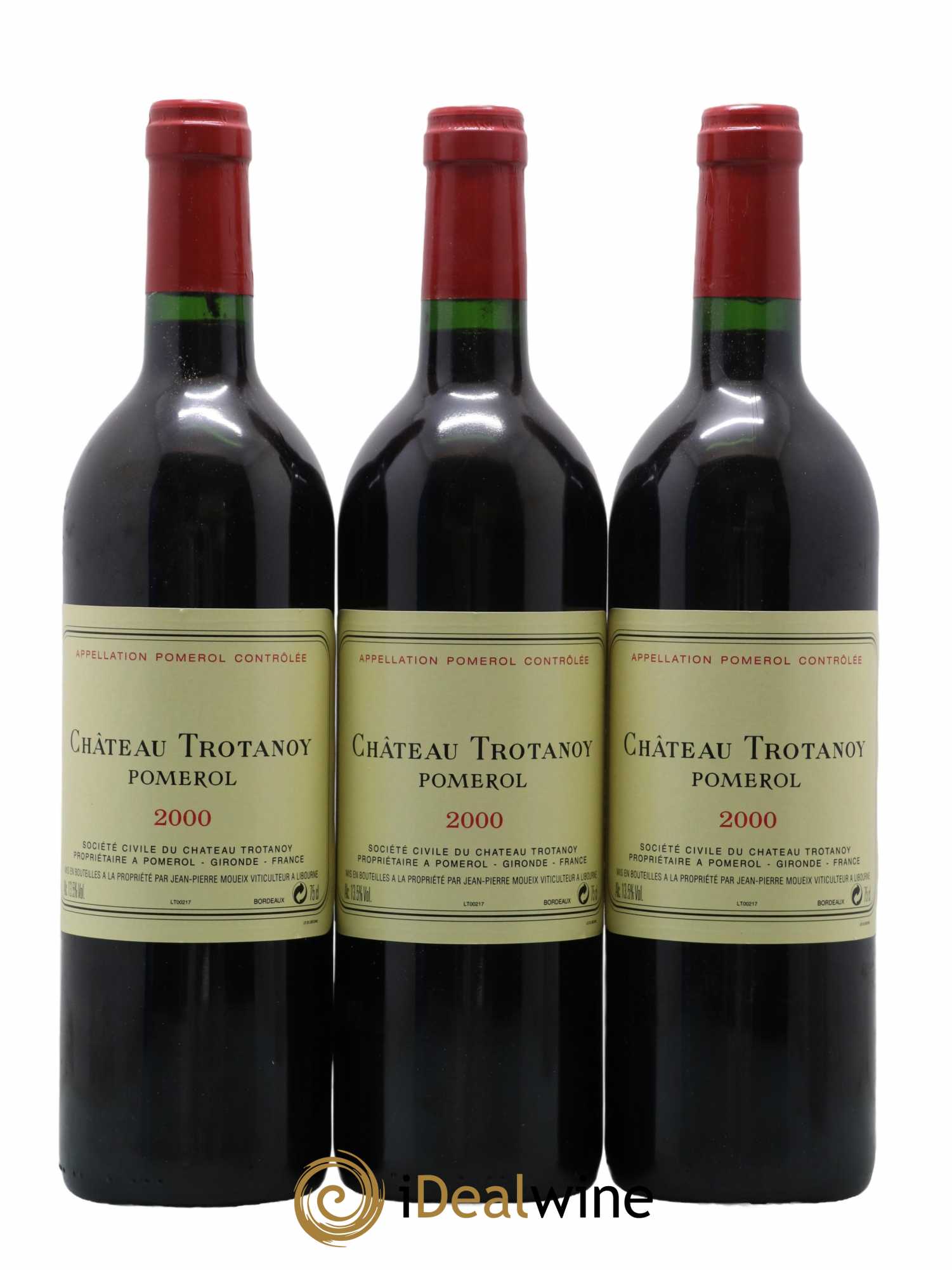 Château Trotanoy 2000 - Lot de 6 bouteilles - 1