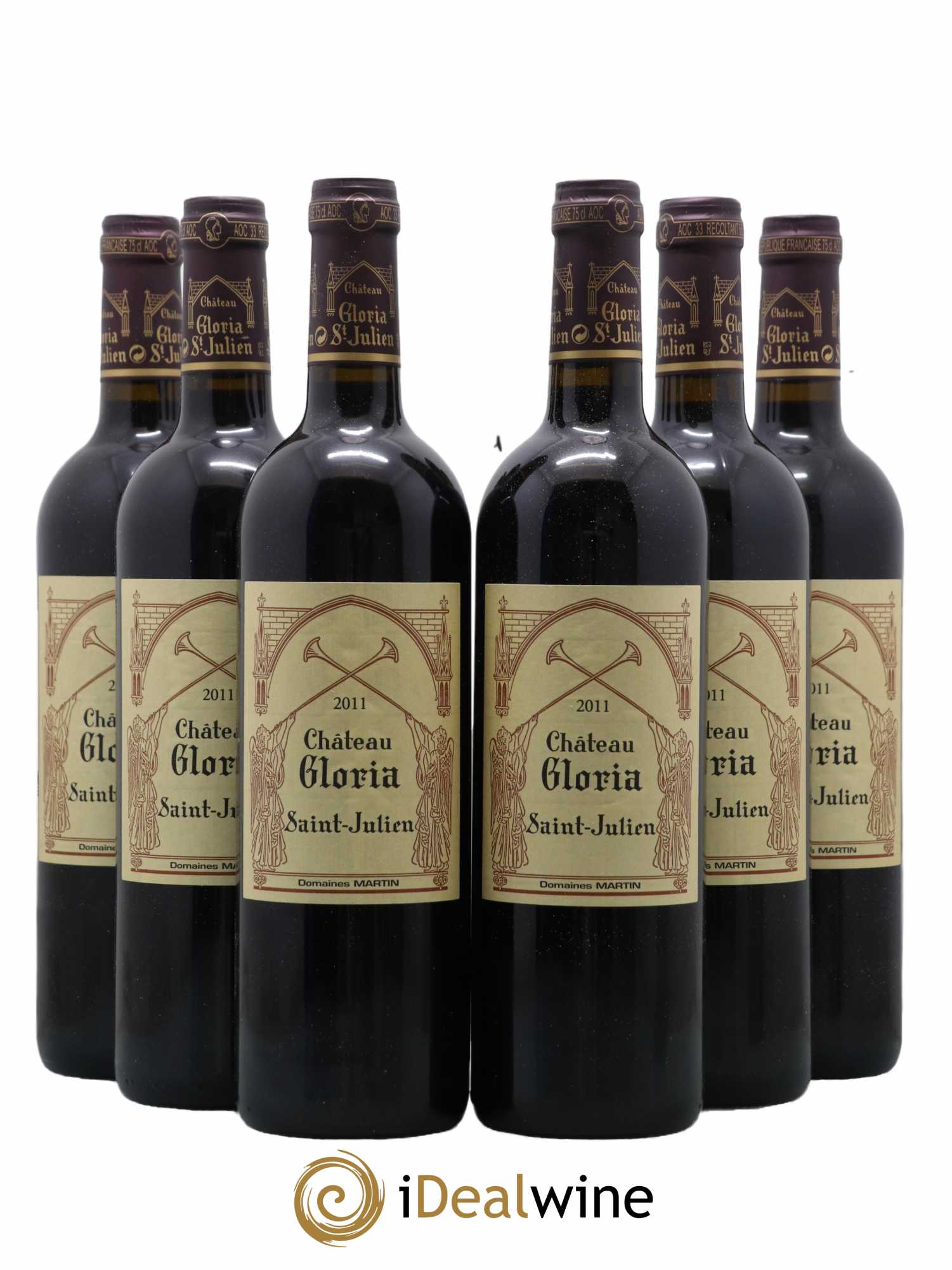 Château Gloria 2011 - Lot de 6 bouteilles - 0